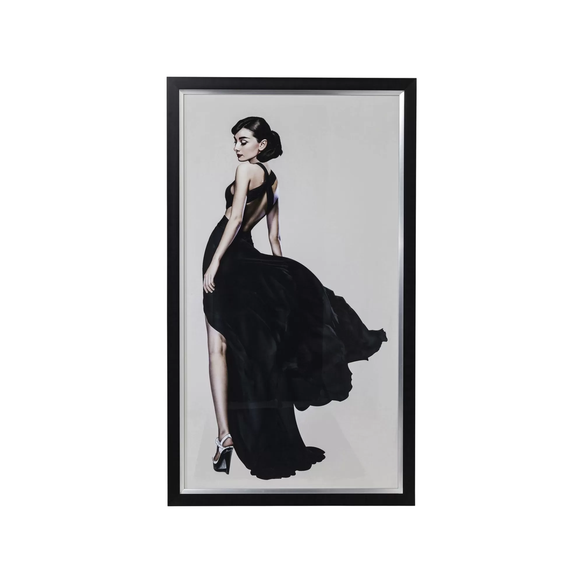 KARE Design Affiche Encadrée Audrey 100x172cm ^ Tableau