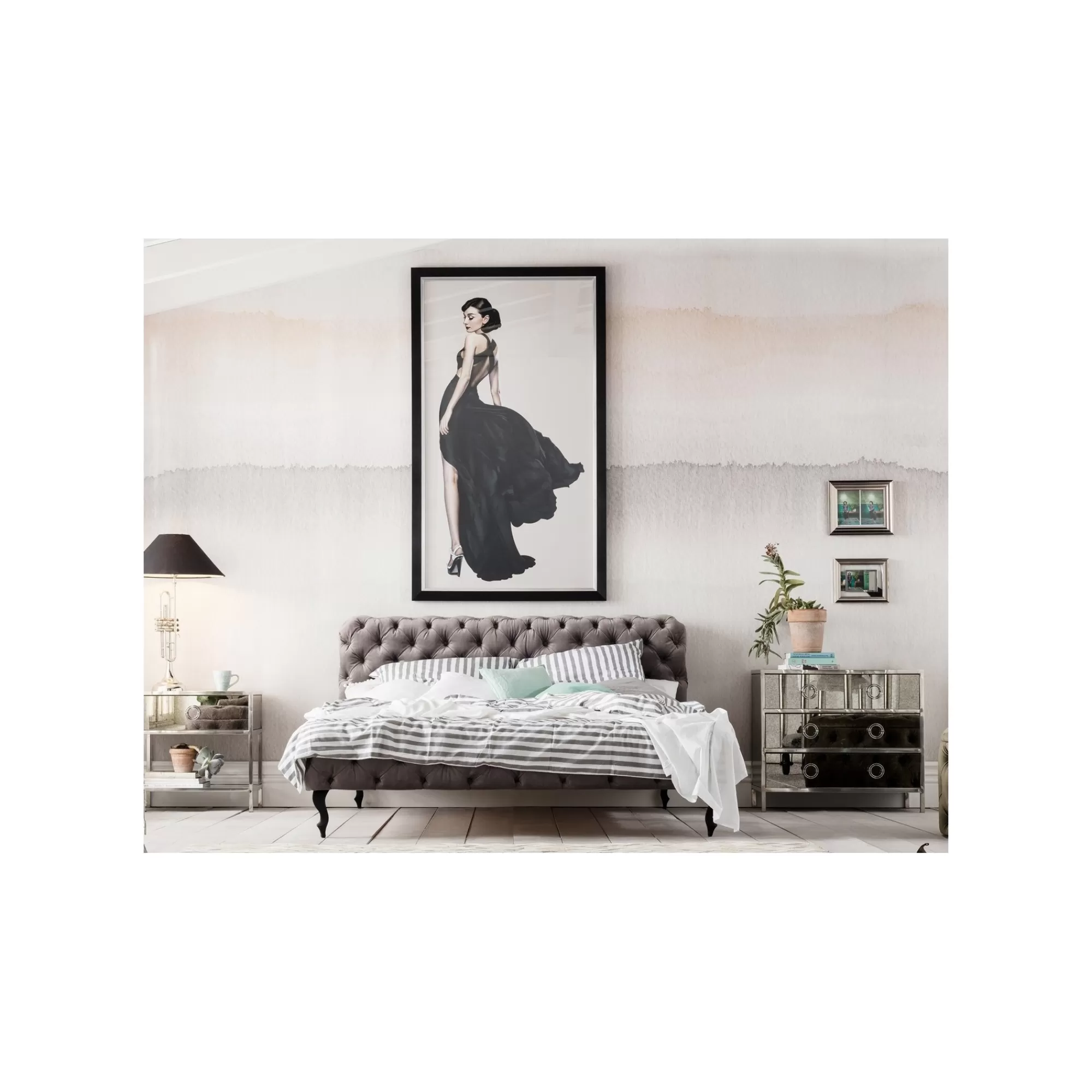 KARE Design Affiche Encadrée Audrey 100x172cm ^ Tableau