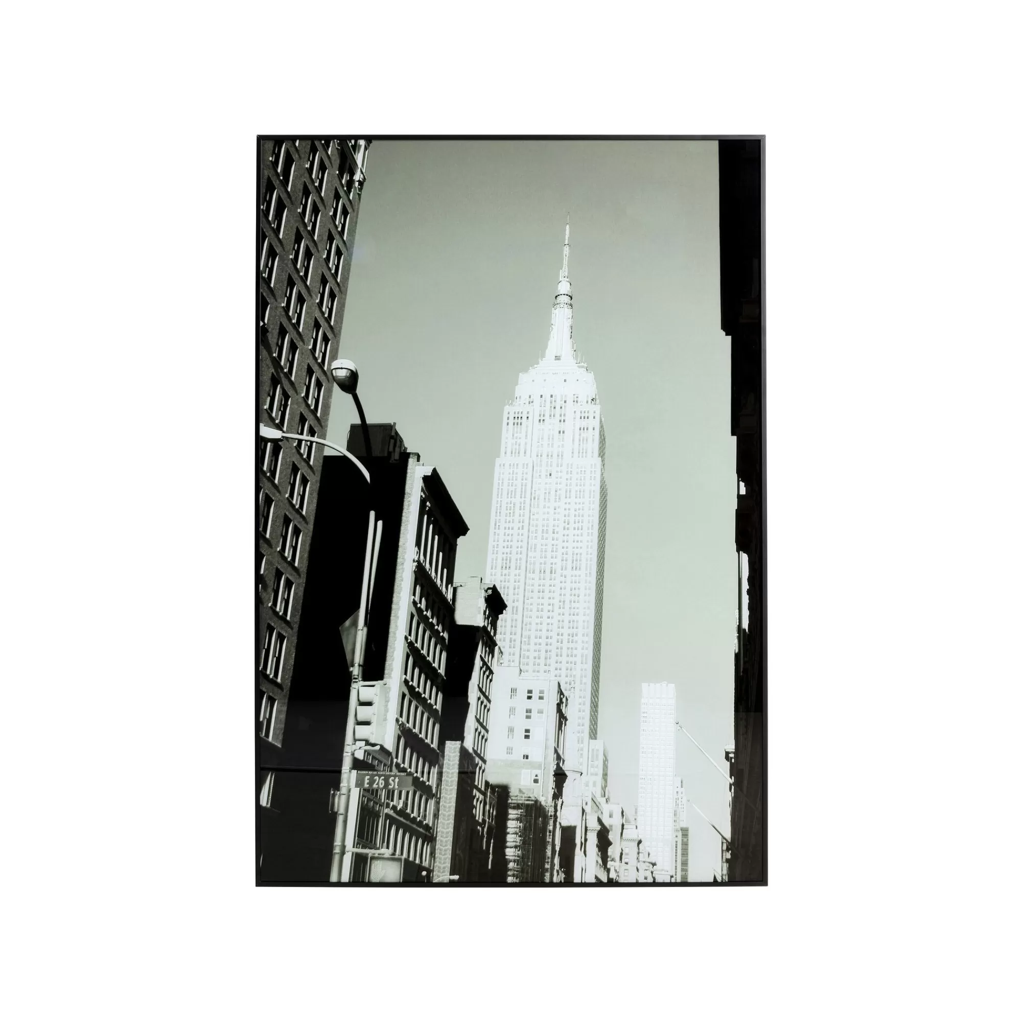 KARE Design Affiche Encadrée Empire State Building 100x150cm ^ Tableau