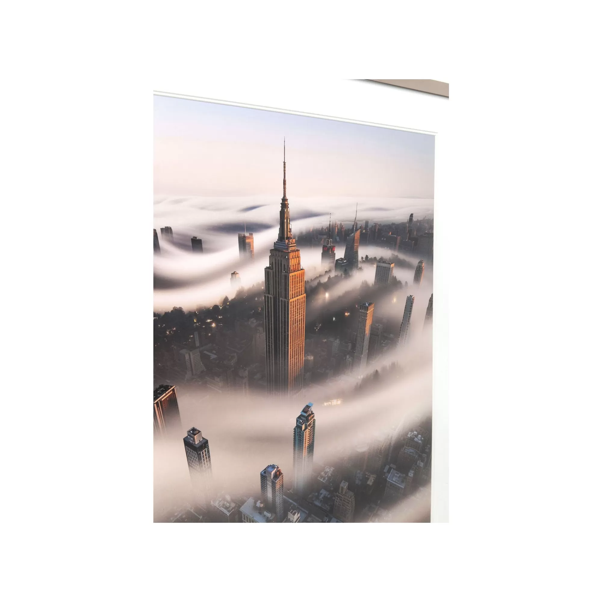 KARE Design Affiche Encadrée New York Tempête 90x100cm ^ Tableau