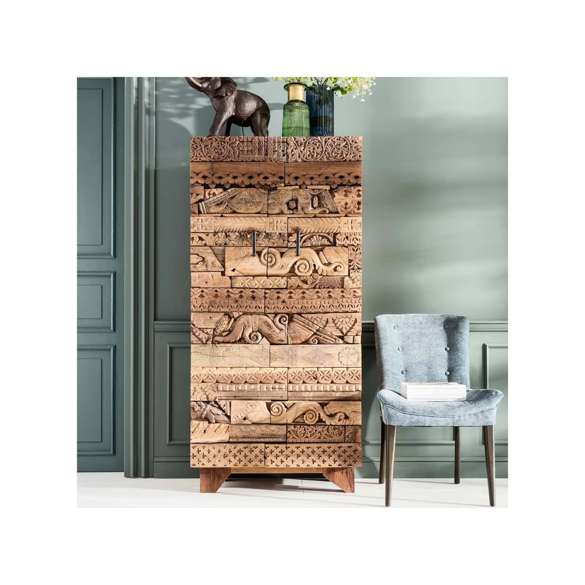 KARE Design Armoire Shanti Puzzle Surprise ^ Armoire