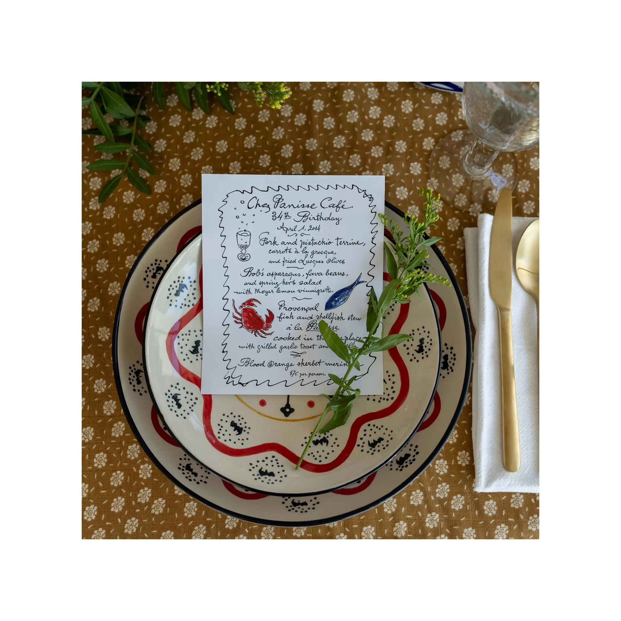 KARE Design Assiette Los Cabos 22cm ^ Vaisselle