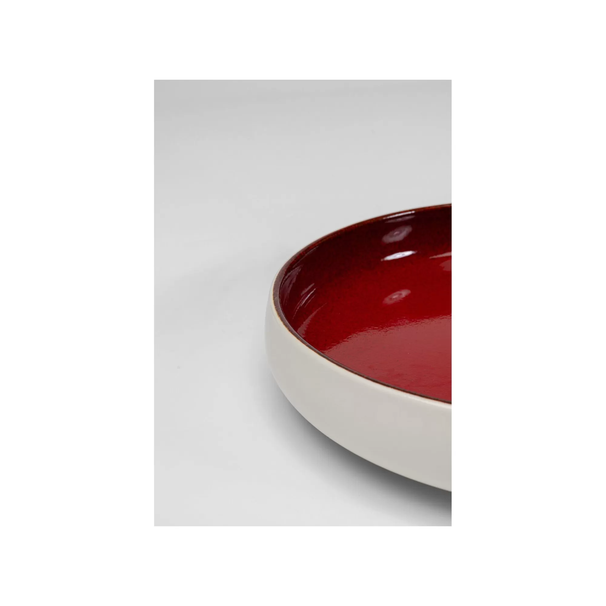 KARE Design Assiettes Creuses Colorino Rouges 21cm Set De 6 ^ Vaisselle