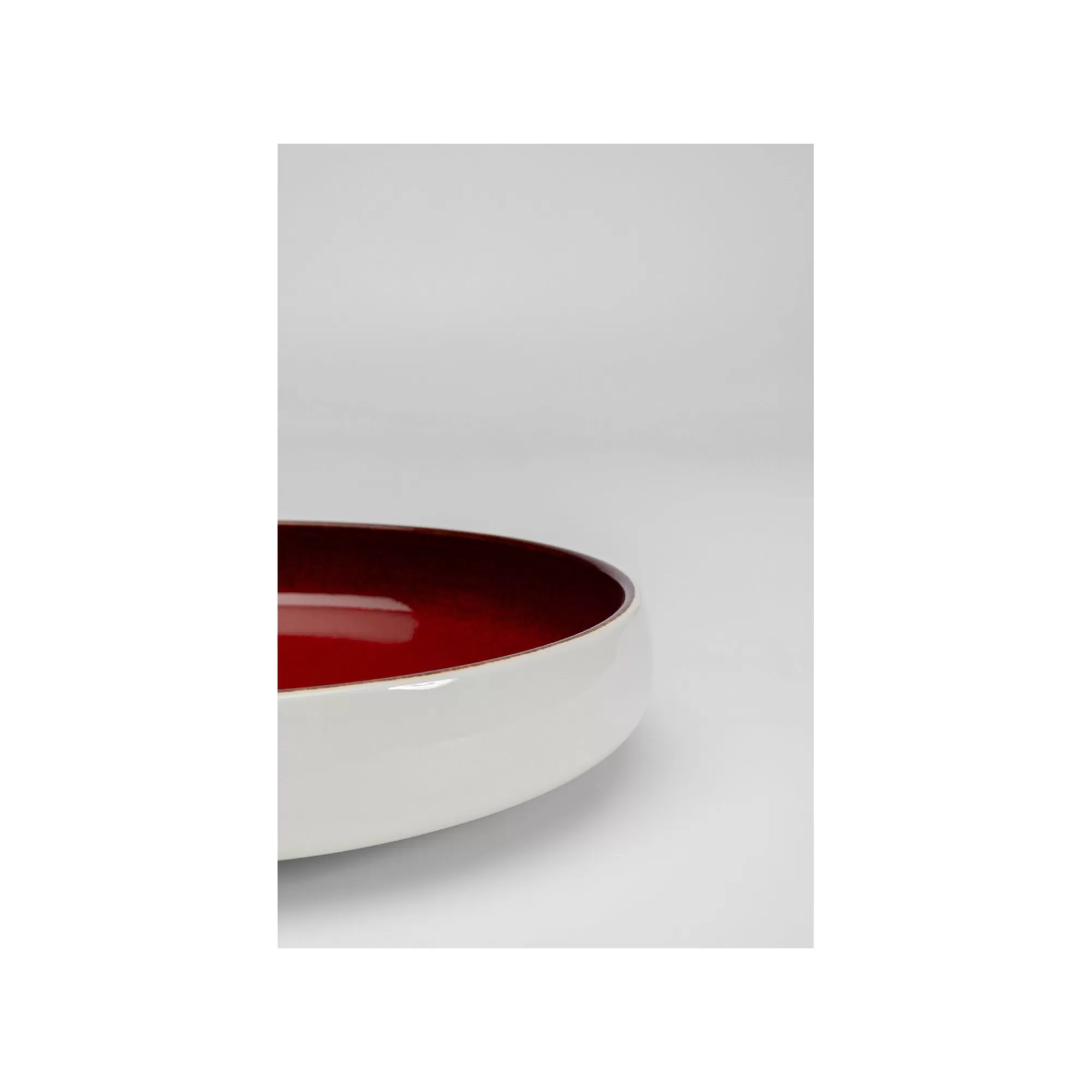 KARE Design Assiettes Creuses Colorino Rouges 21cm Set De 6 ^ Vaisselle