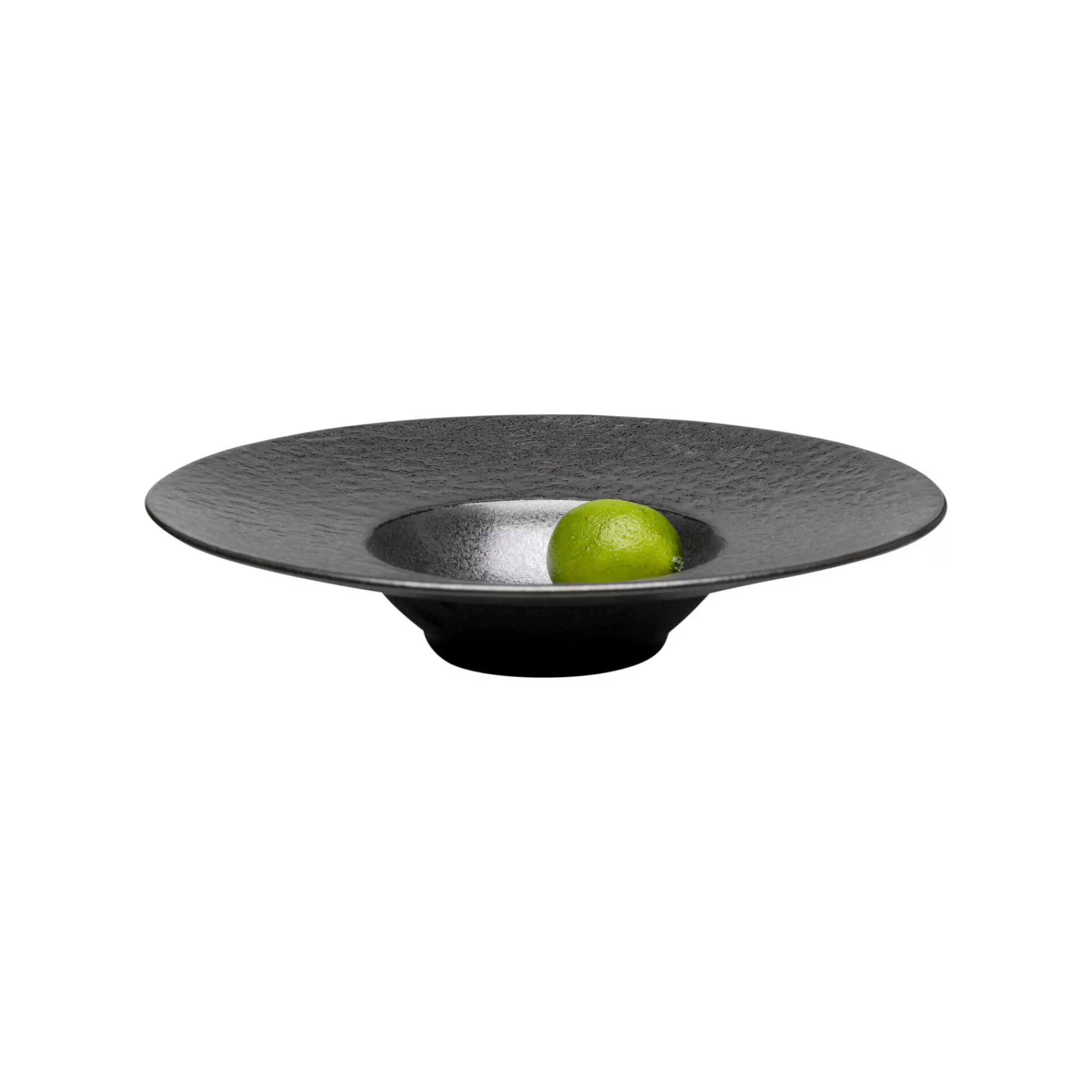 KARE Design Assiettes Creuses Cosmos Noires 27cm Set De 4 ^ Vaisselle
