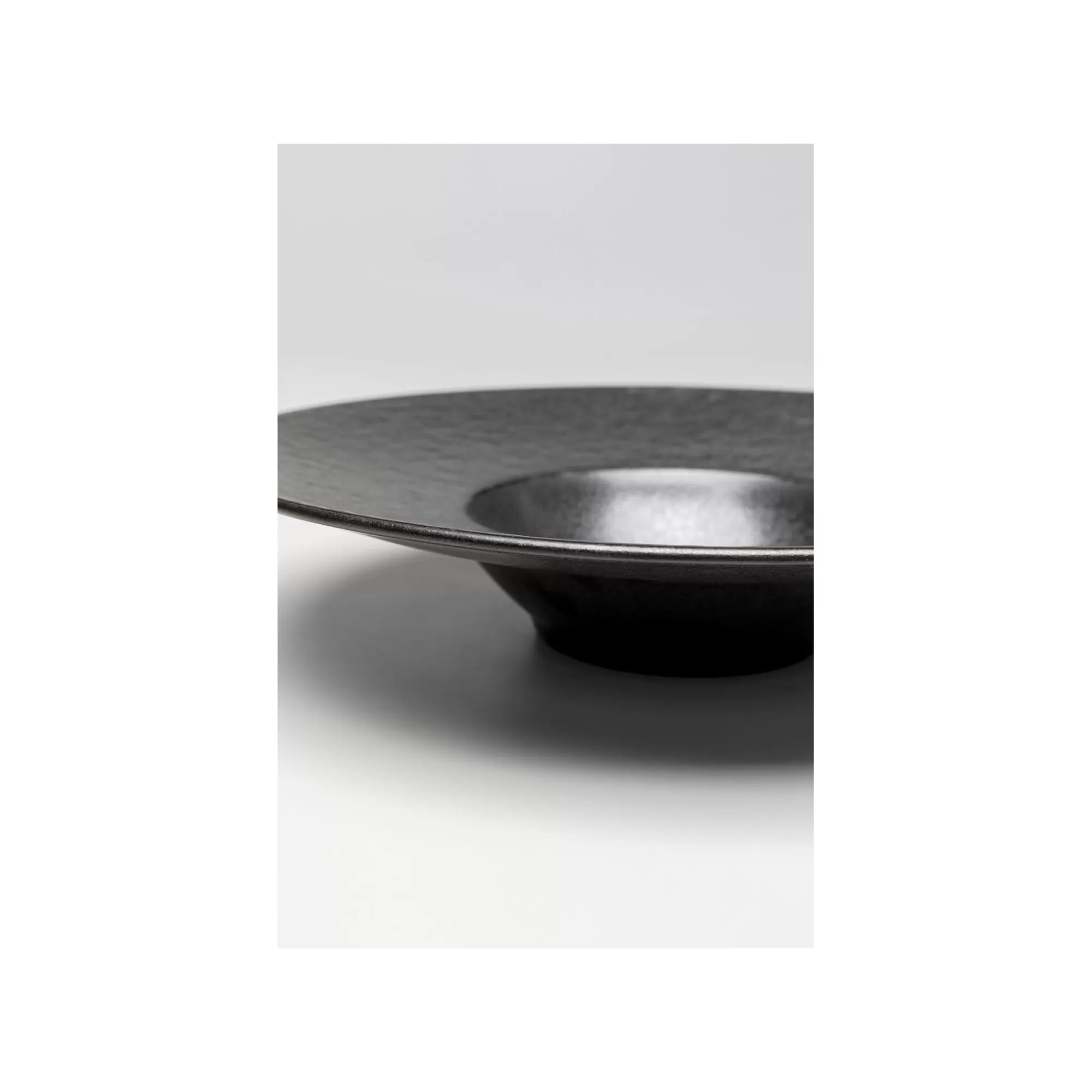 KARE Design Assiettes Creuses Cosmos Noires 27cm Set De 4 ^ Vaisselle