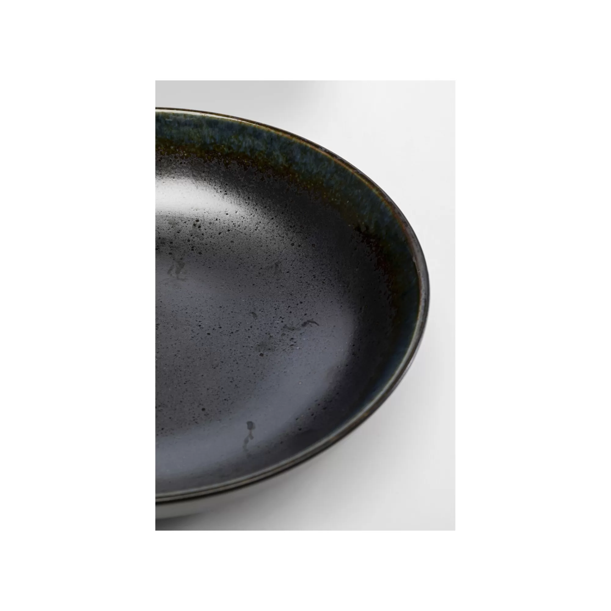 KARE Design Assiettes Creuses Kassandra Noires 23cm Set De 4 ^ Vaisselle