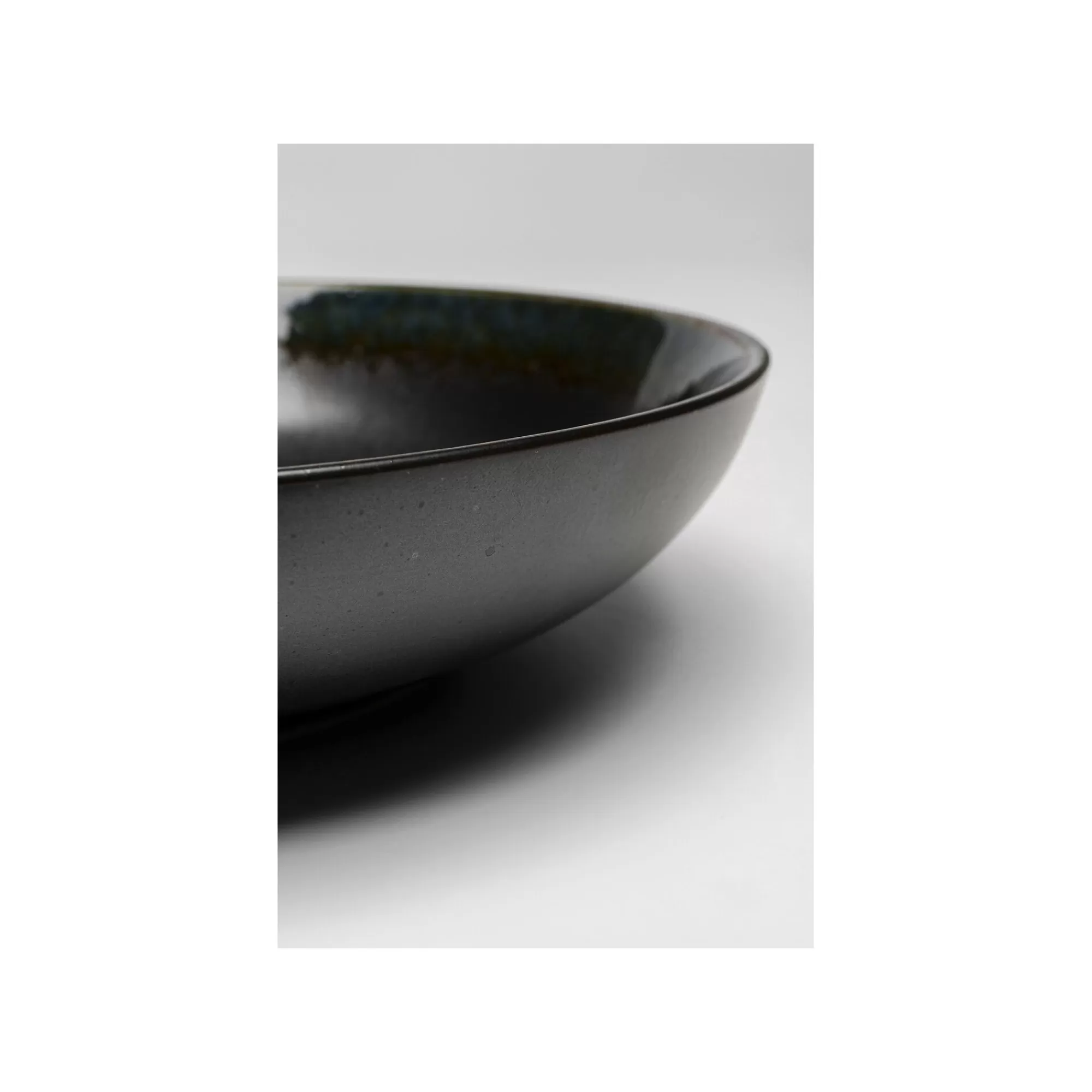 KARE Design Assiettes Creuses Kassandra Noires 23cm Set De 4 ^ Vaisselle