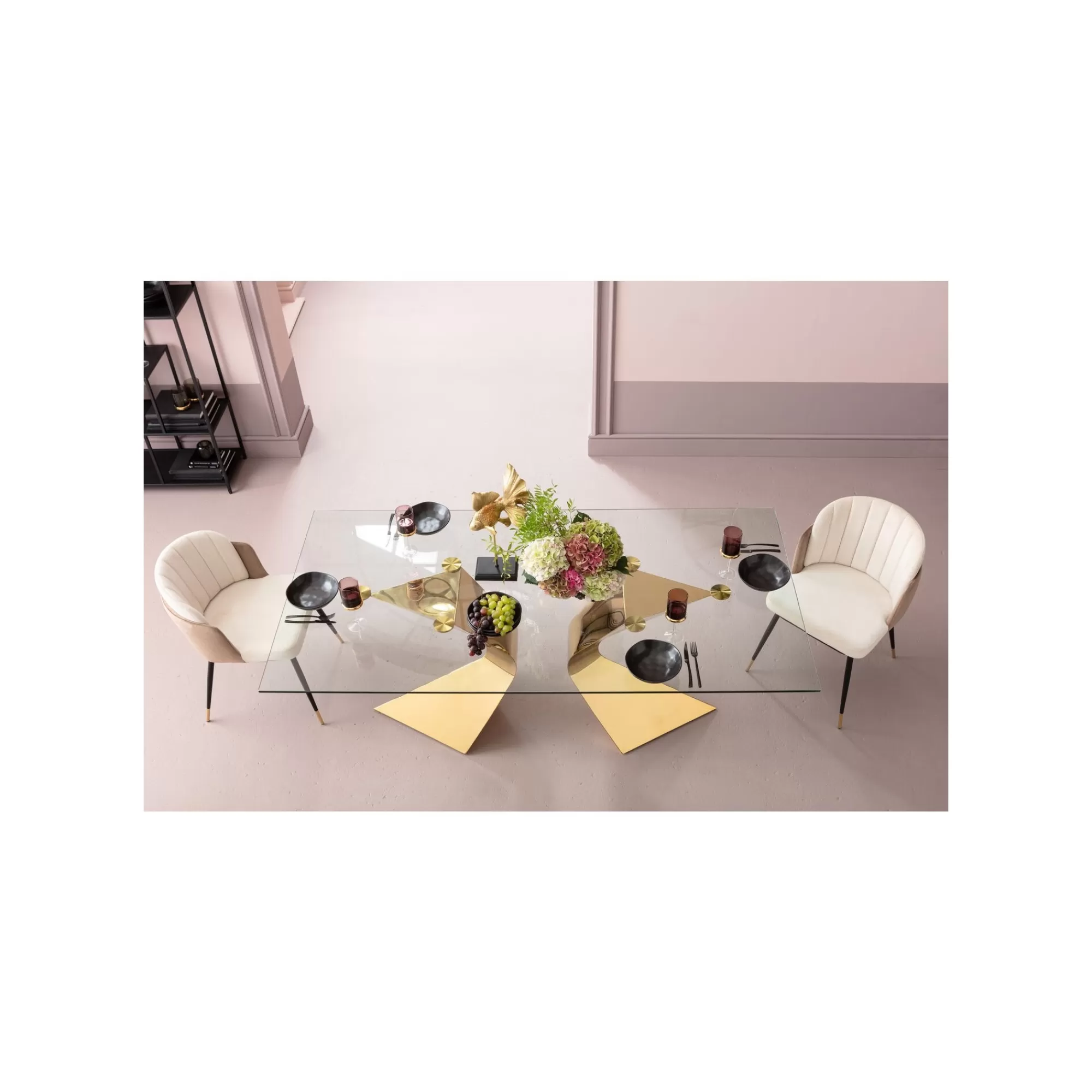 KARE Design Assiettes Creuses Organic Noires 20cm Set De 4 ^ Vaisselle