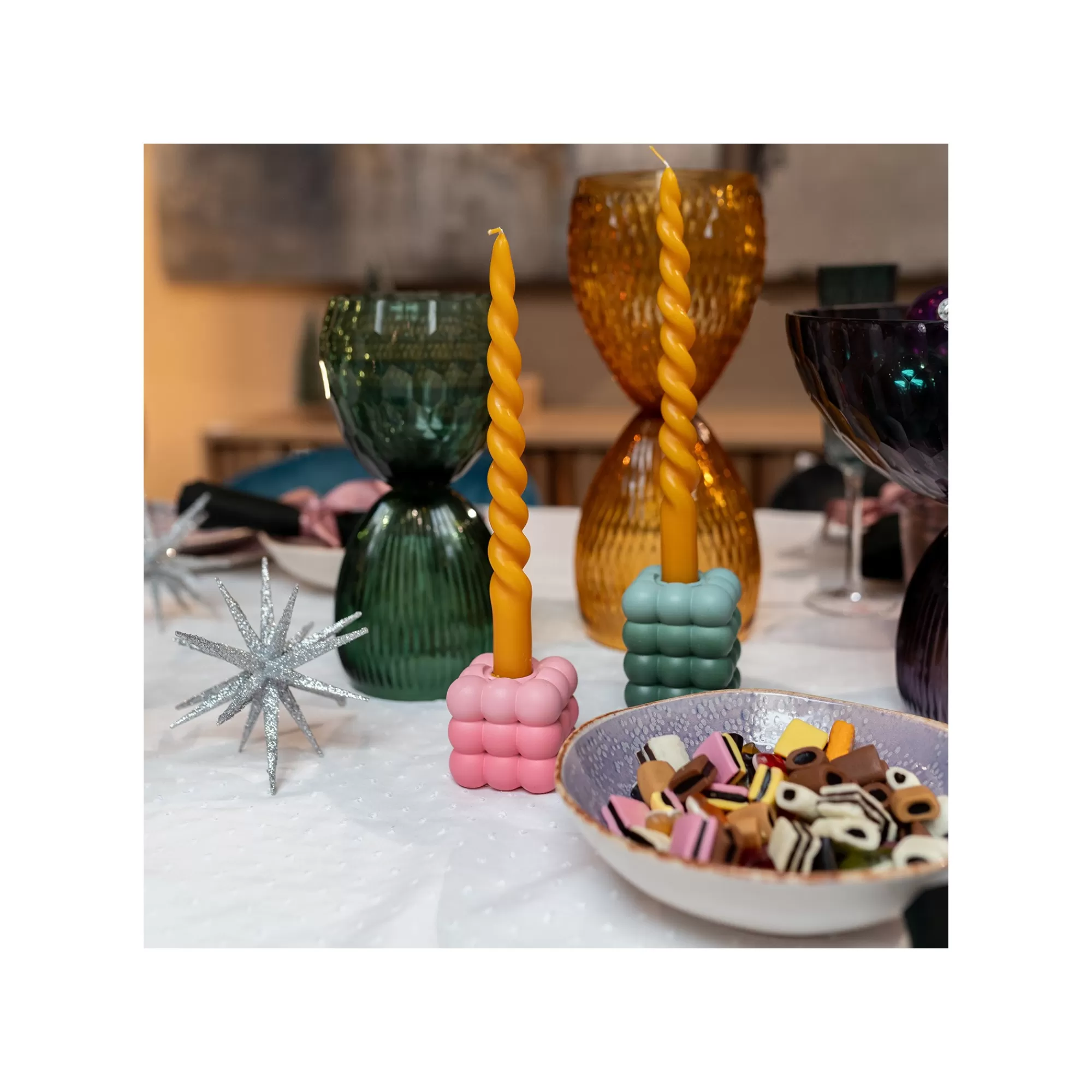 KARE Design Assiettes Creuses Shirley Violettes 20cm Set De 4 ^ Vaisselle