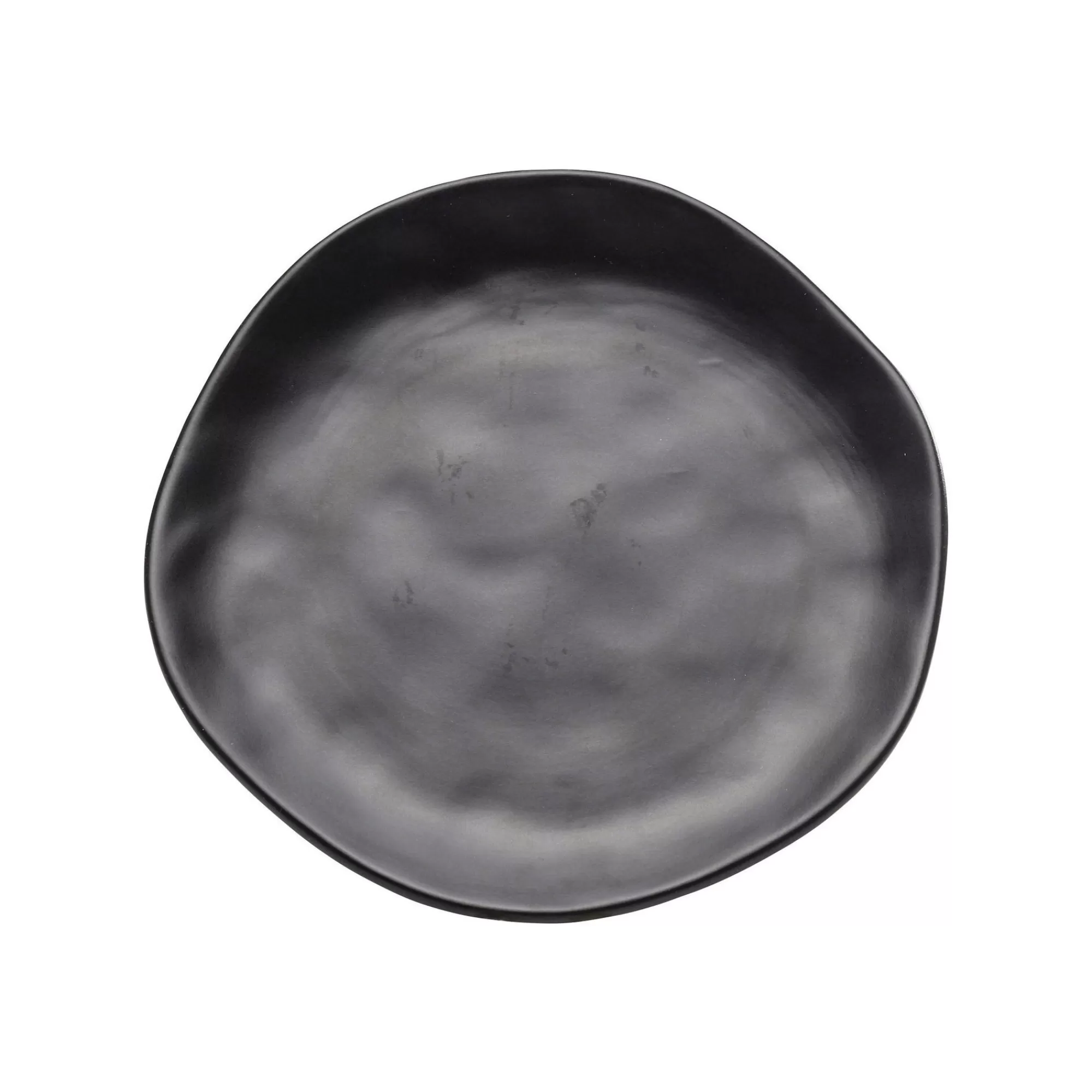 KARE Design Assiettes Organic Noires 20cm Set De 4 ^ Vaisselle
