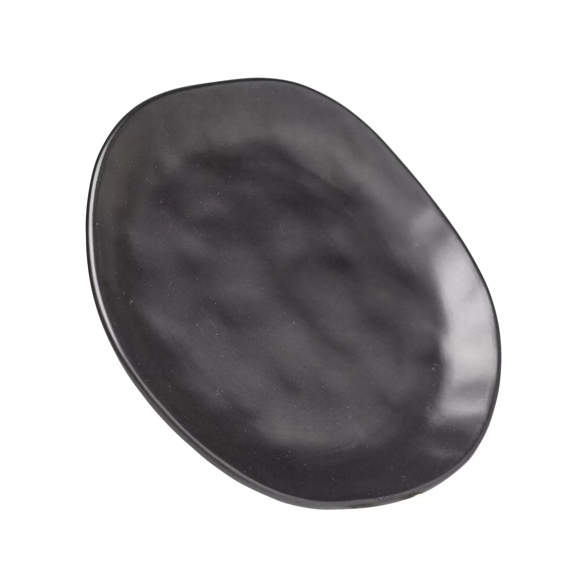 KARE Design Assiettes Organic Noires 20cm Set De 4 ^ Vaisselle
