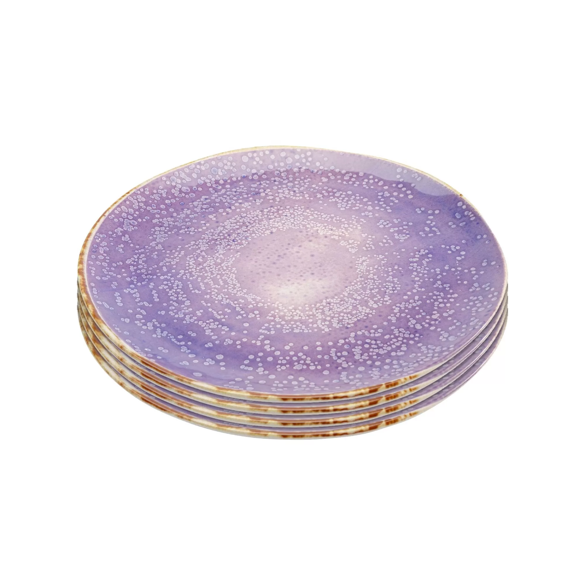 KARE Design Assiettes Shirley Violettes 20cm Set De 4 ^ Vaisselle