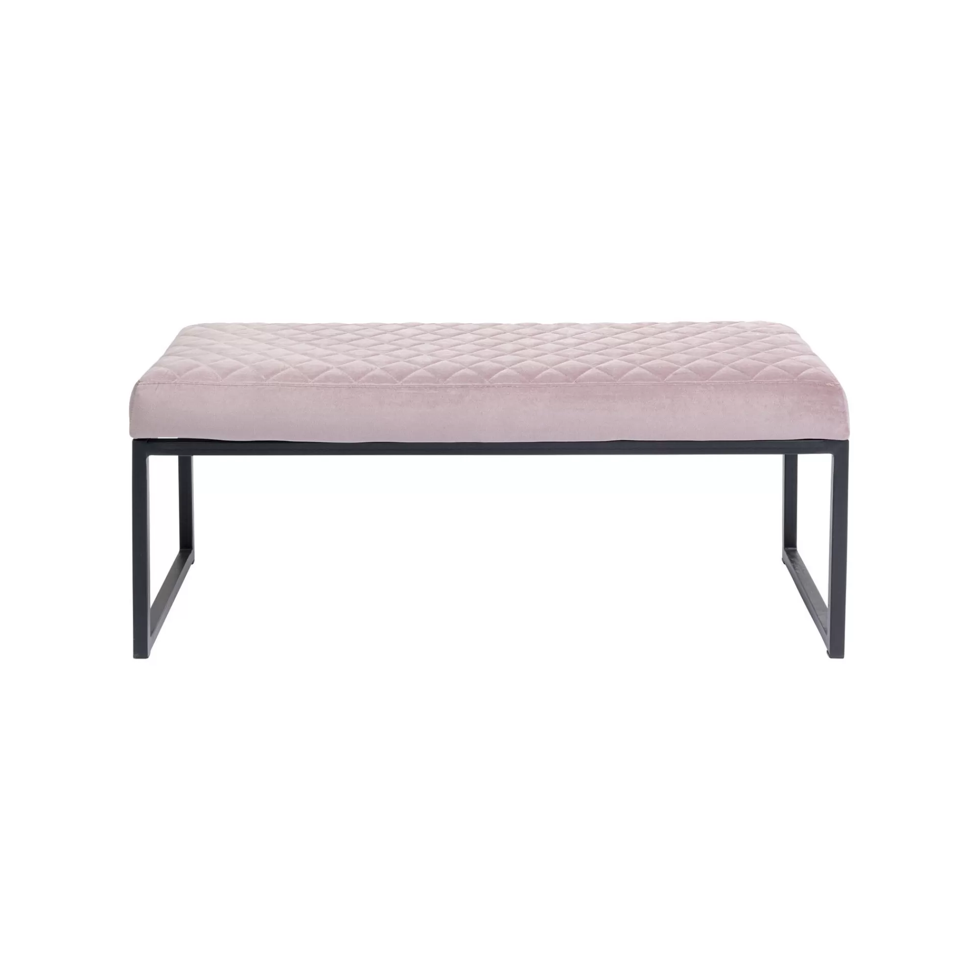 KARE Design Banc Smart 90x40cm Noir Et Rose ^ Banc