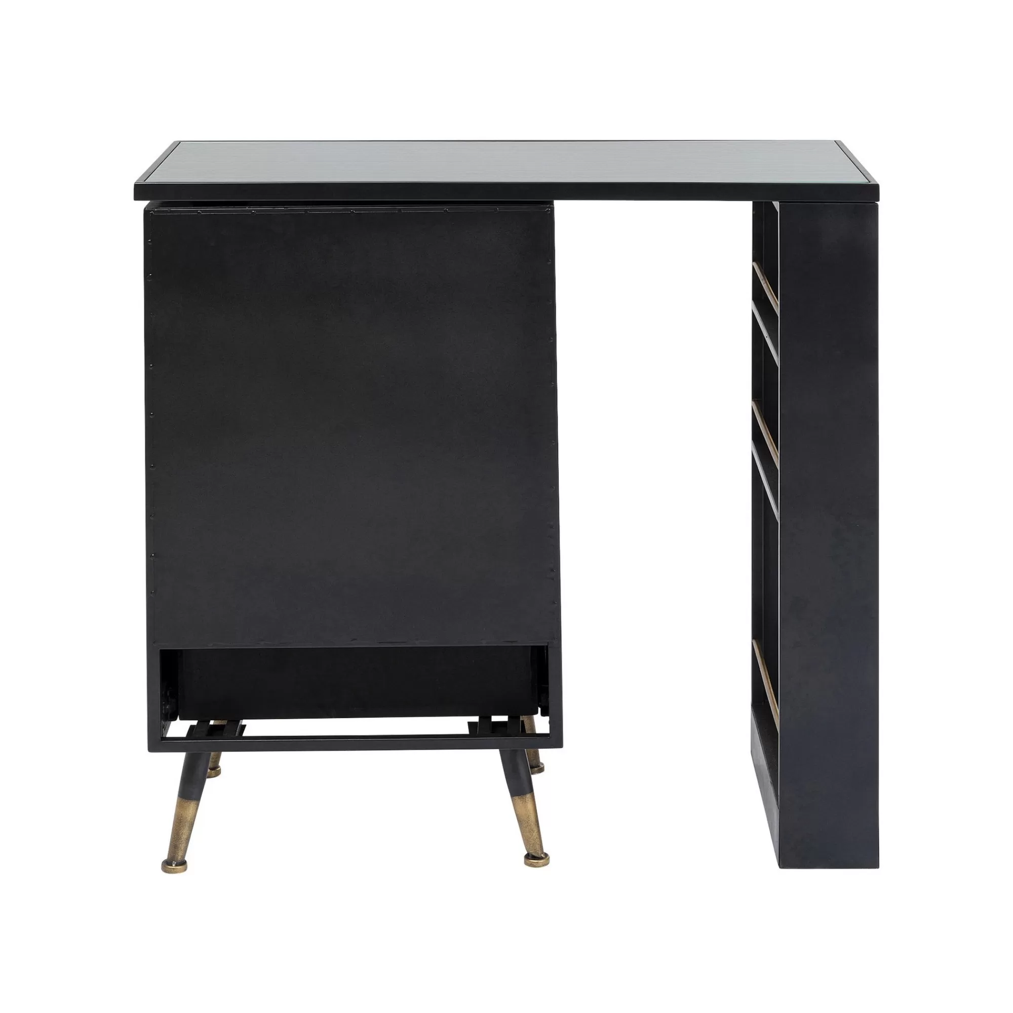 KARE Design Bar Avec étagère Pivotante La Gomera ^ Buffet | Bar & Tabouret De Bar