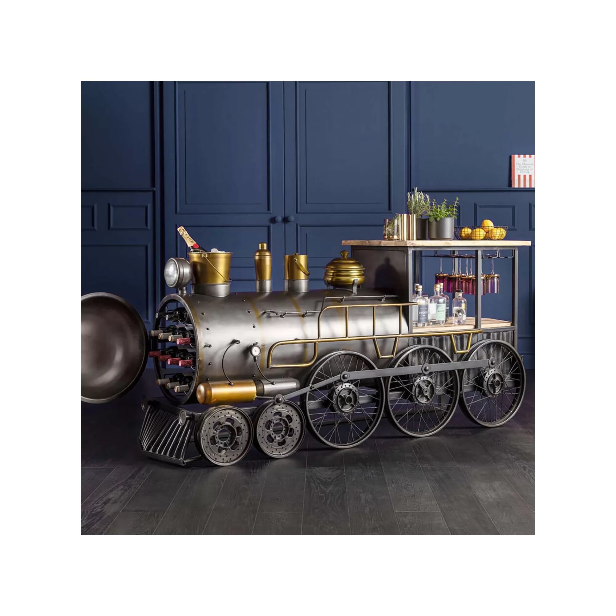 KARE Design Bar Locomotive ^ Bar & Tabouret De Bar