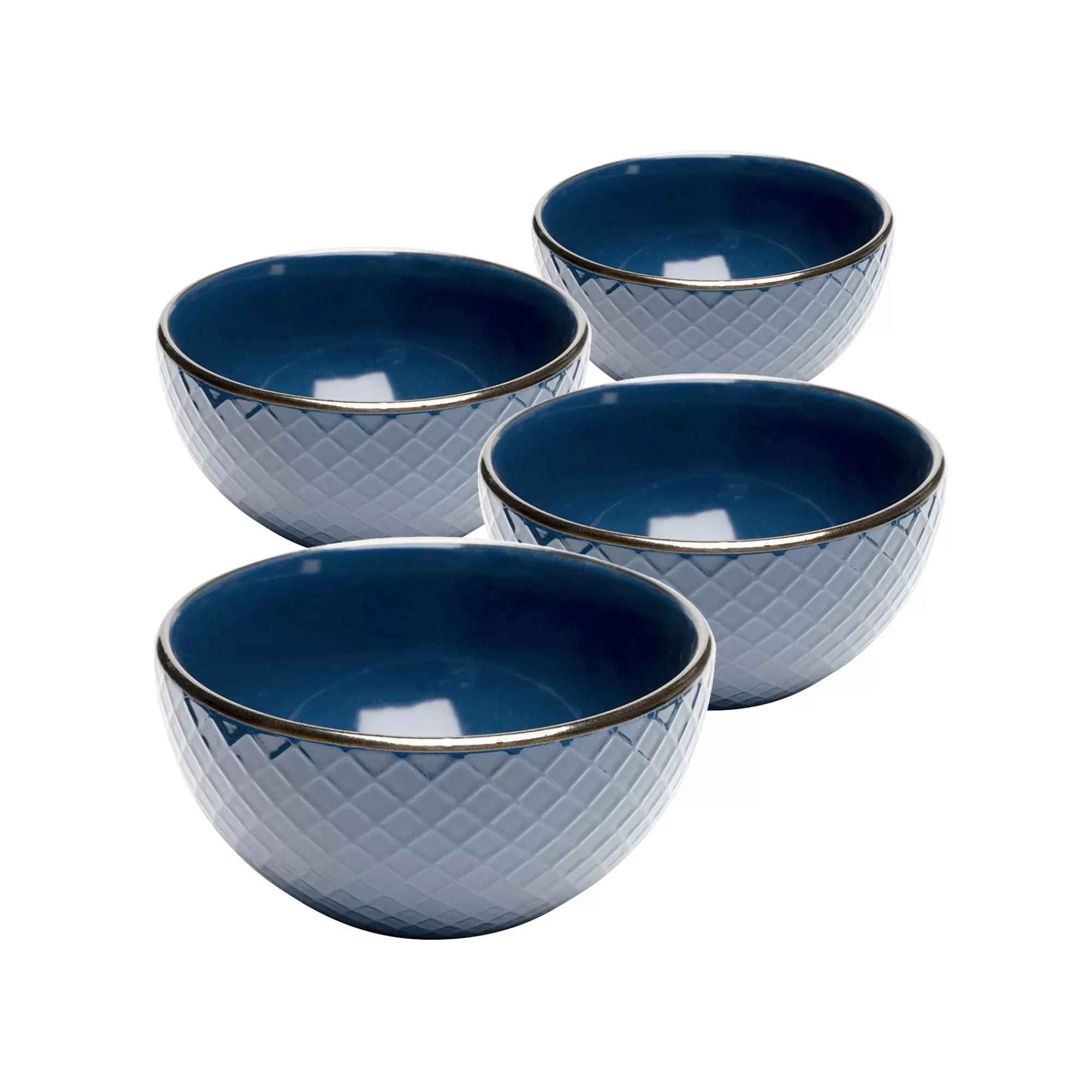 KARE Design Bols Muse Bleus Set De 4 ^ Vaisselle