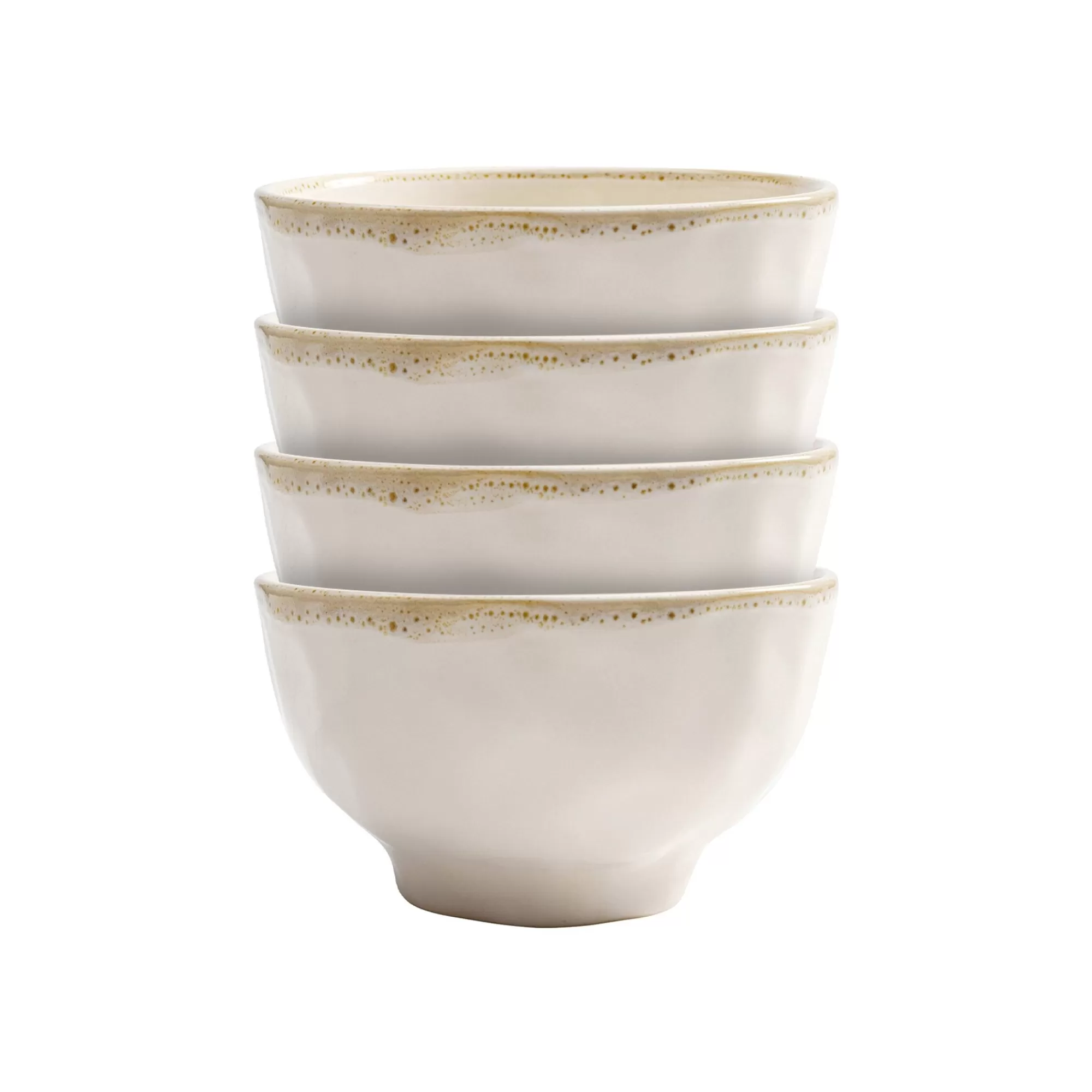 KARE Design Bols Organic Blancs 15cm Set De 4 ^ Vaisselle