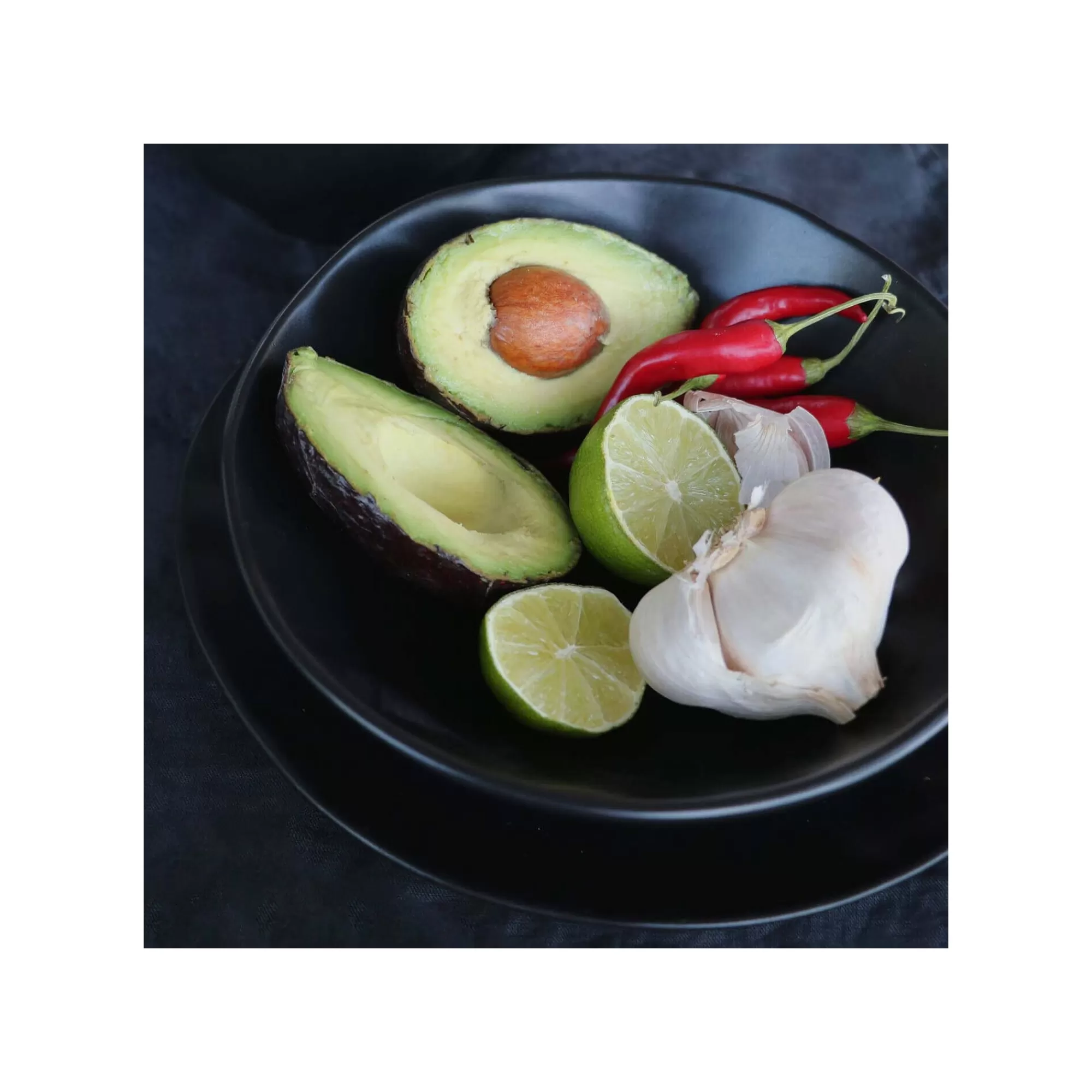 KARE Design Bols Organic Noirs 15cm Set De 4 ^ Vaisselle