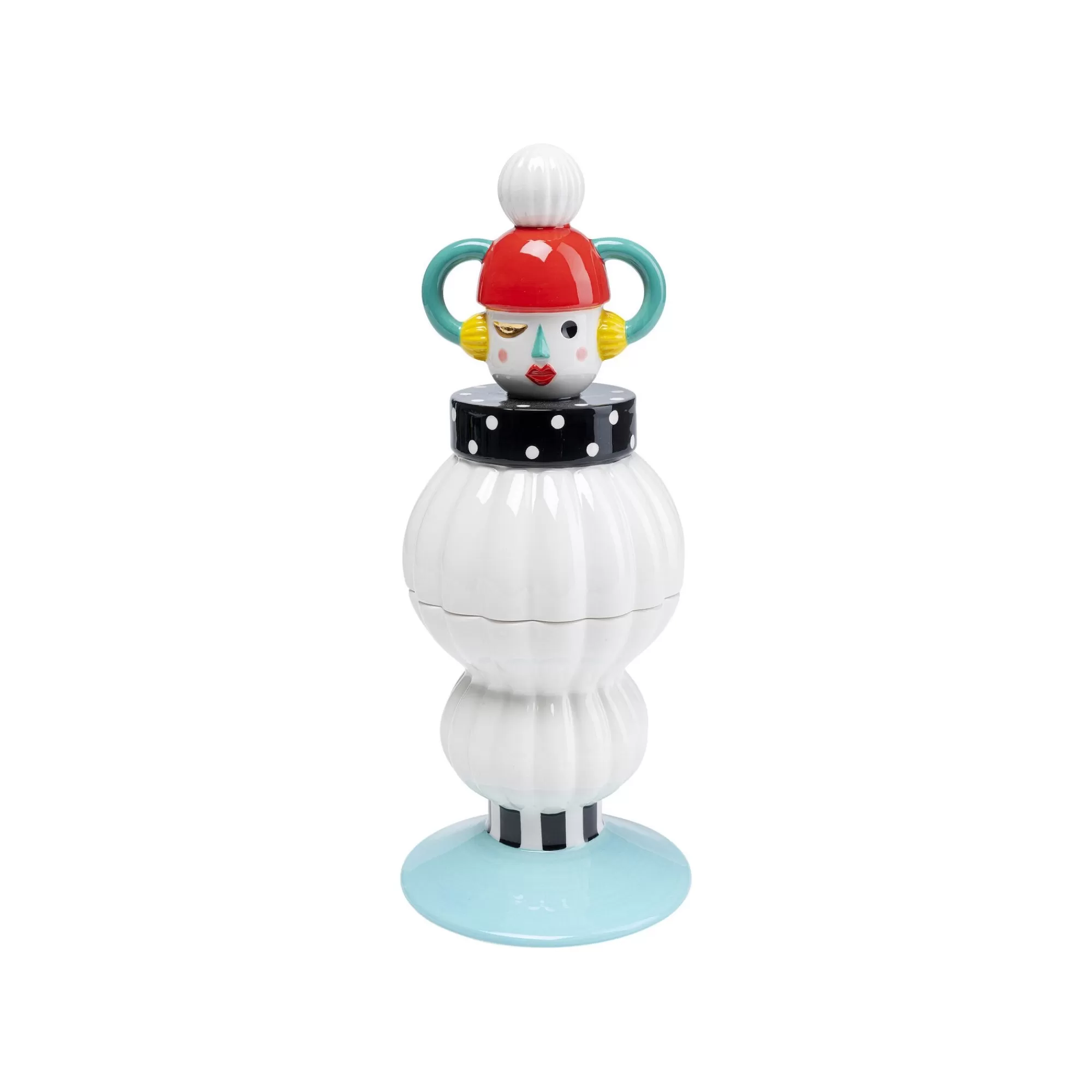 KARE Design Boîte Clown Blanc 26cm ^ Boîte