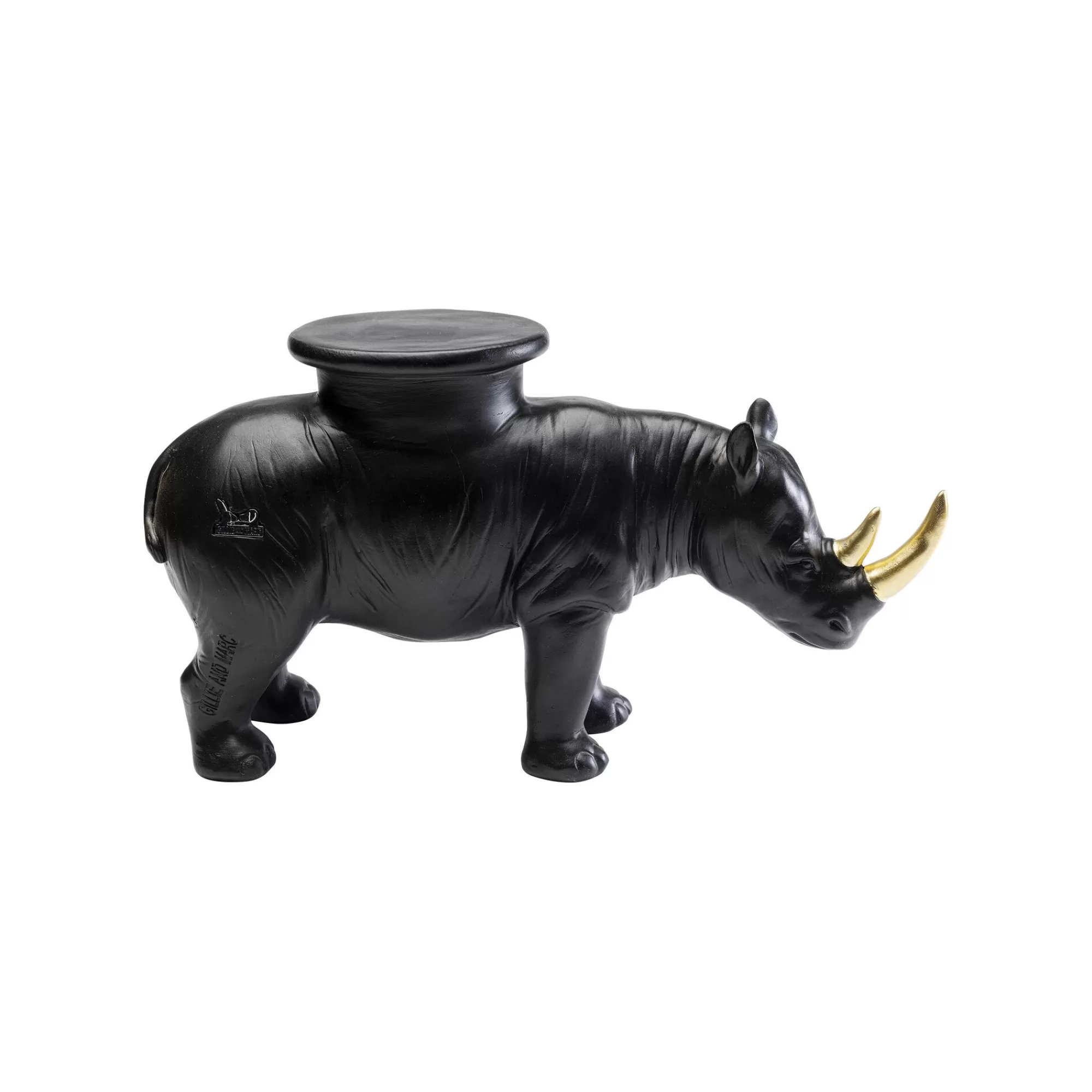 KARE Design Bougeoir Rhino Noir ^ Bougeoir & Lanterne