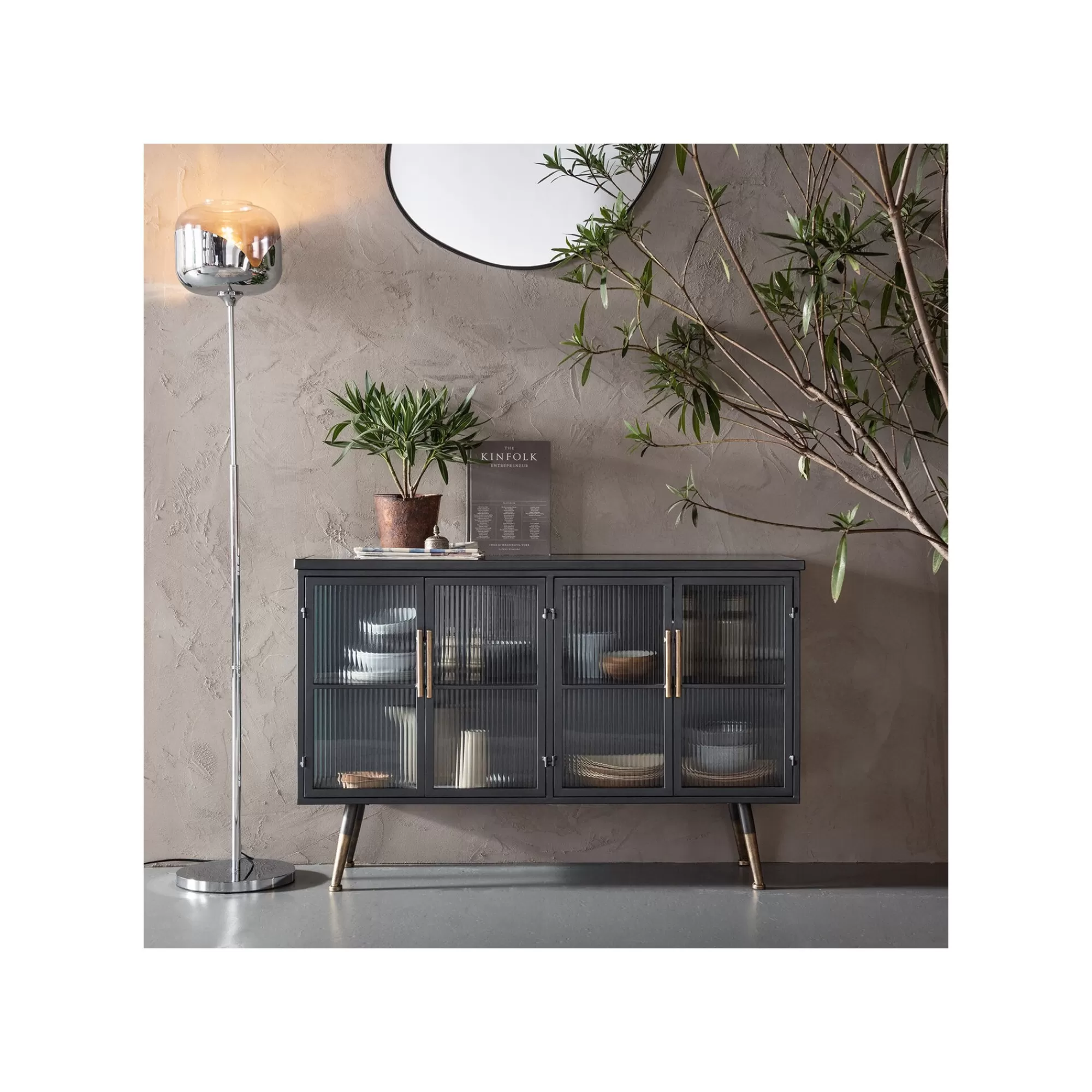 KARE Design Buffet La Gomera 4 Portes ^ Buffet