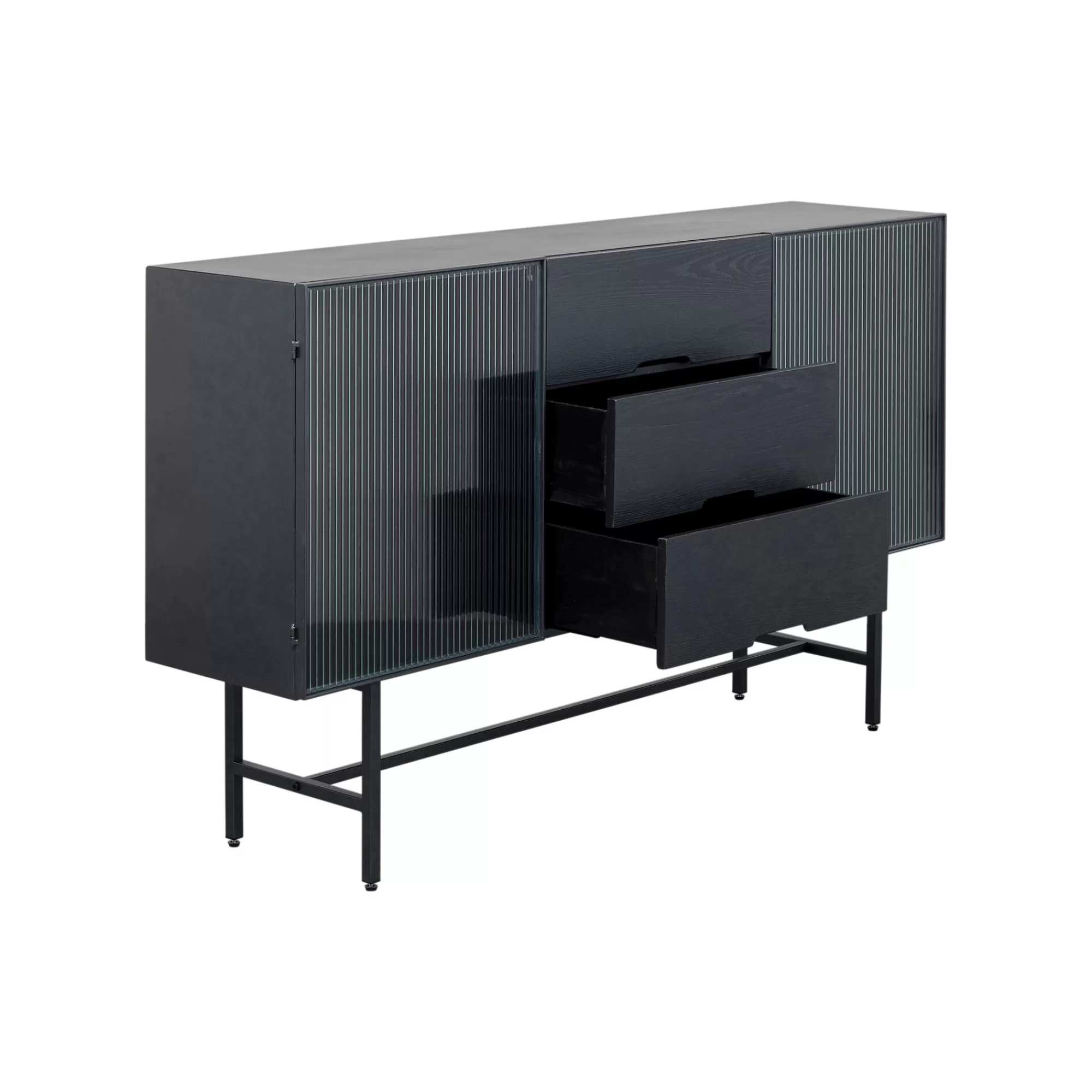 KARE Design Buffet San Diego 2 Portes 3 Tiroirs ^ Buffet