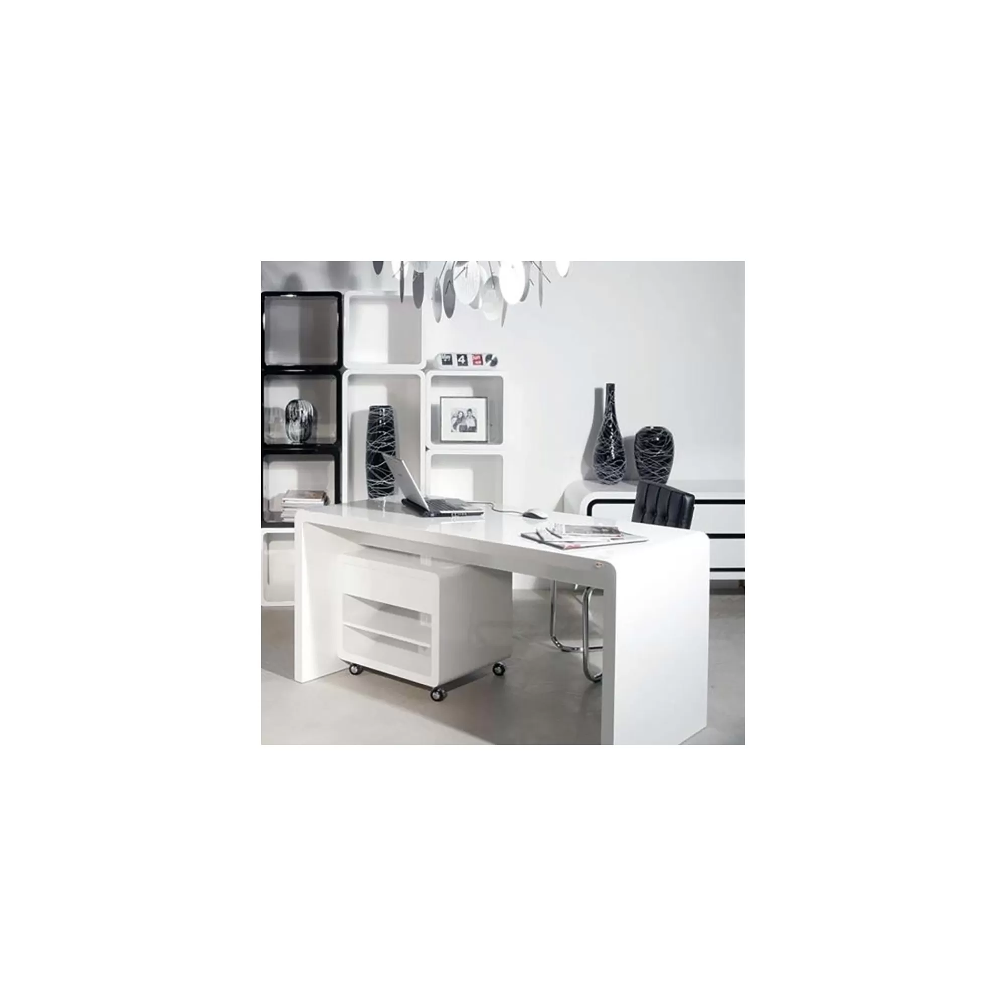 KARE Design Bureau Club 180x85cm Blanc ^ Bureau