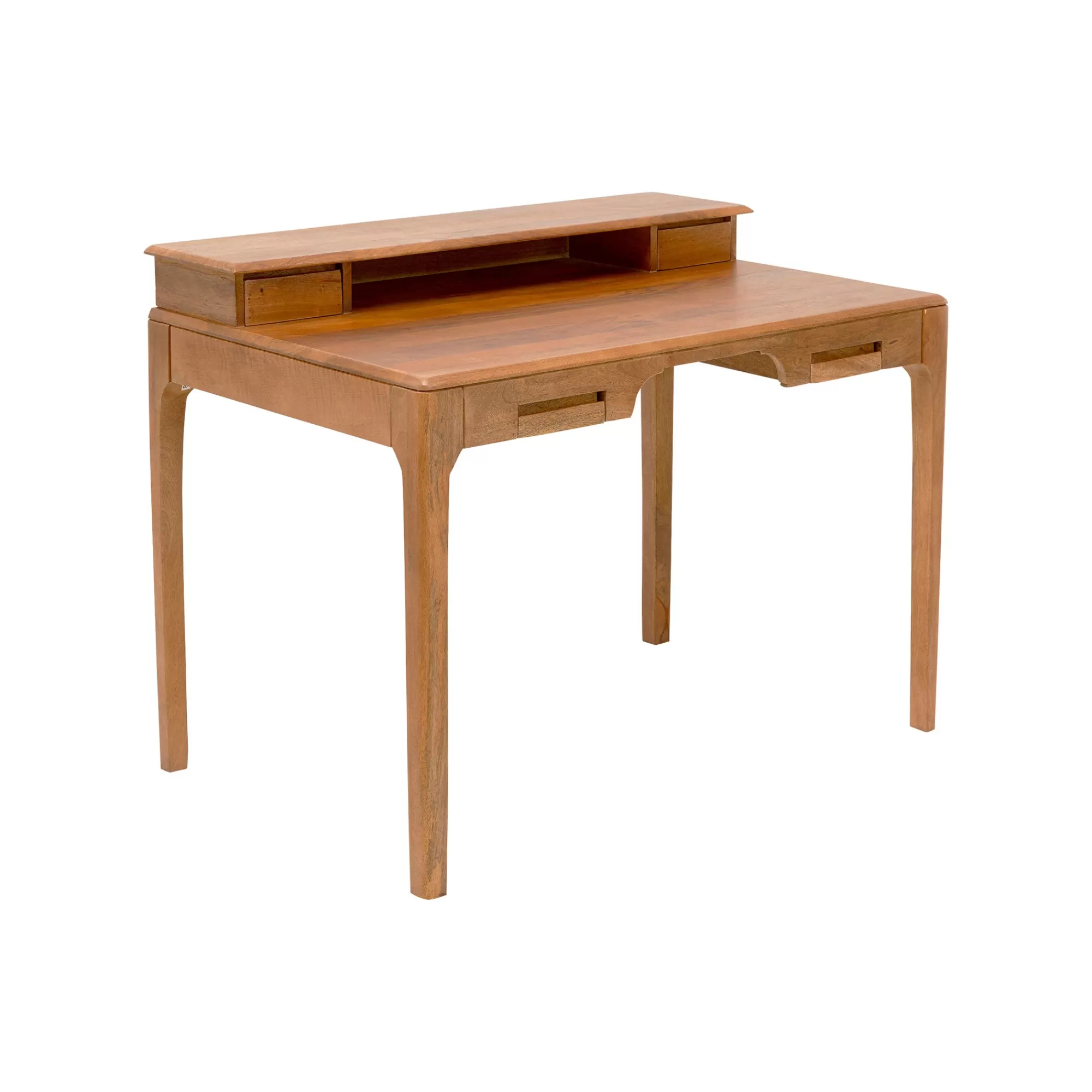 KARE Design Bureau En Bois Brooklyn Nature 4 Tiroirs 110x70cm ^ Bureau