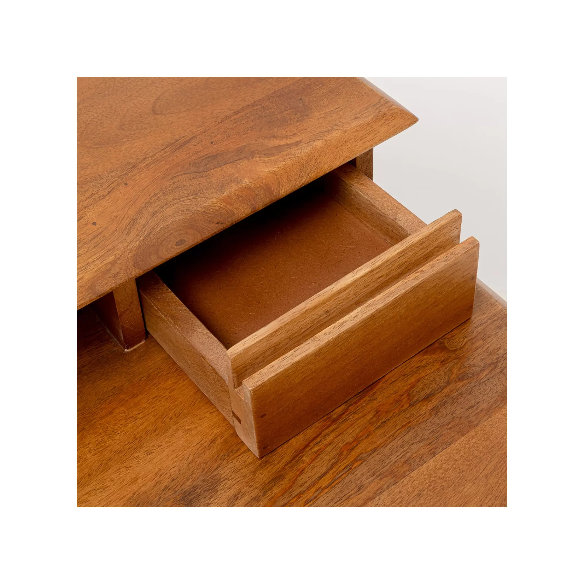 KARE Design Bureau En Bois Brooklyn Nature 4 Tiroirs 110x70cm ^ Bureau