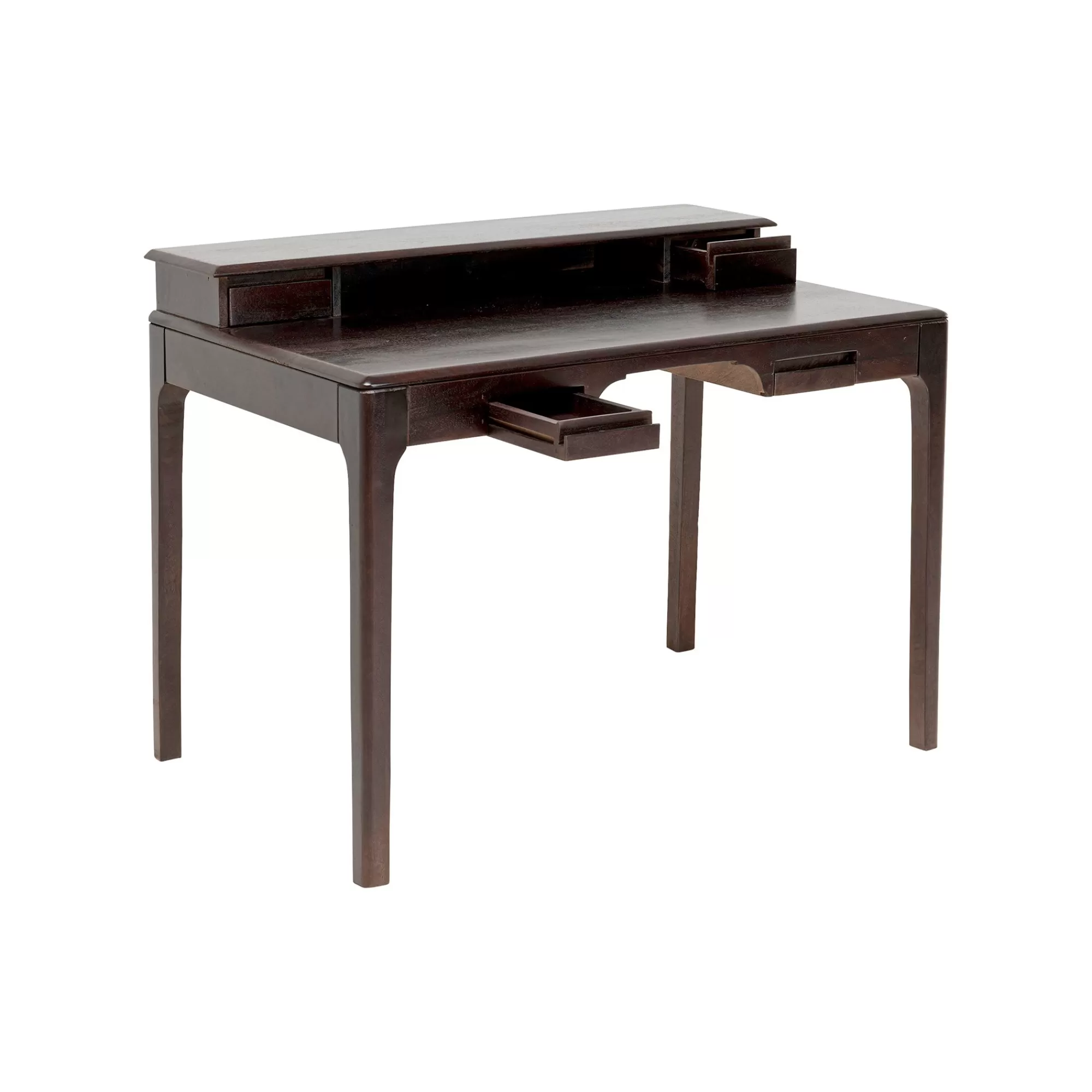 KARE Design Bureau En Bois Brooklyn Walnut 4 Tiroirs 110x70cm ^ Bureau