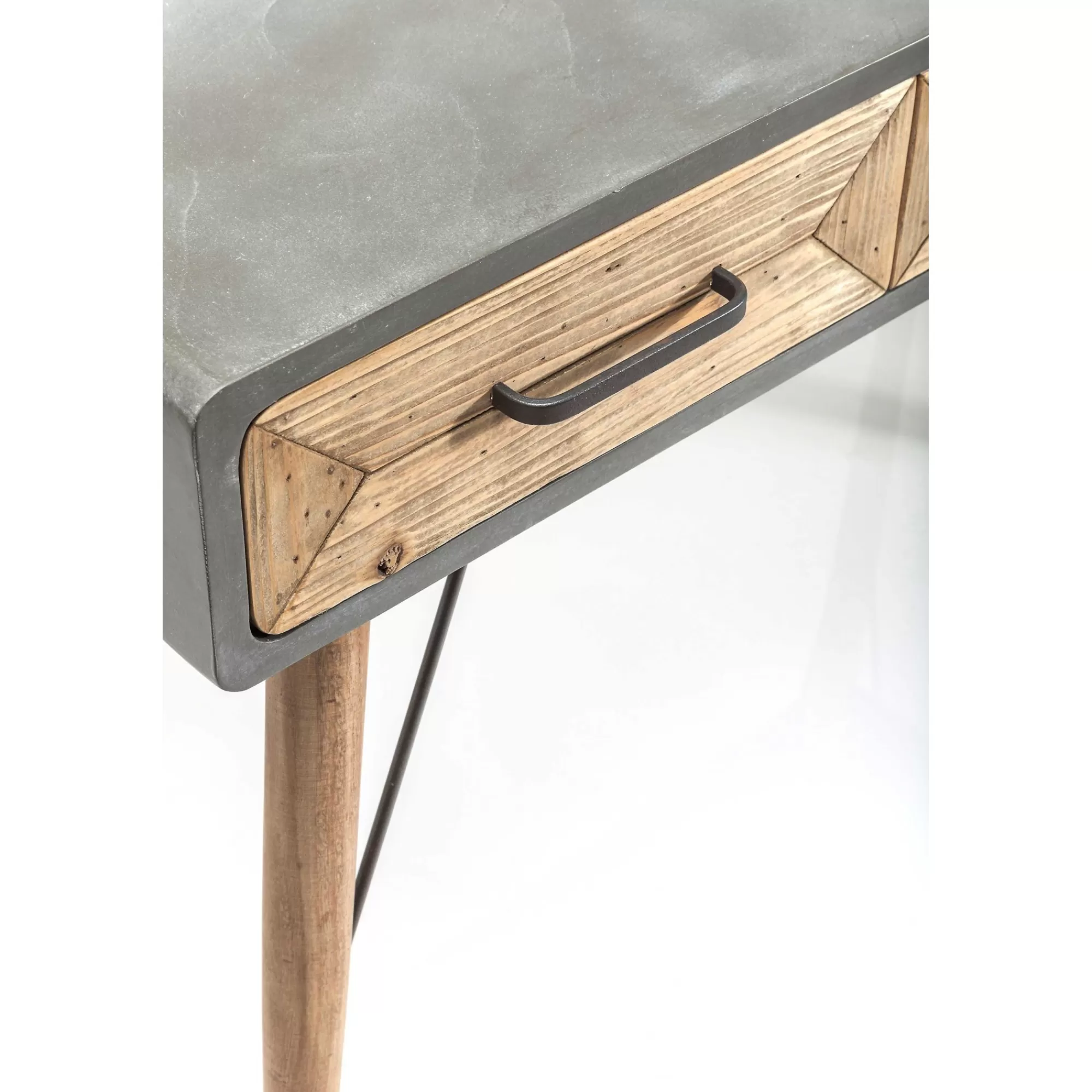 KARE Design Bureau En Bois X Factory 3 Tiroirs 120x60cm ^ Bureau