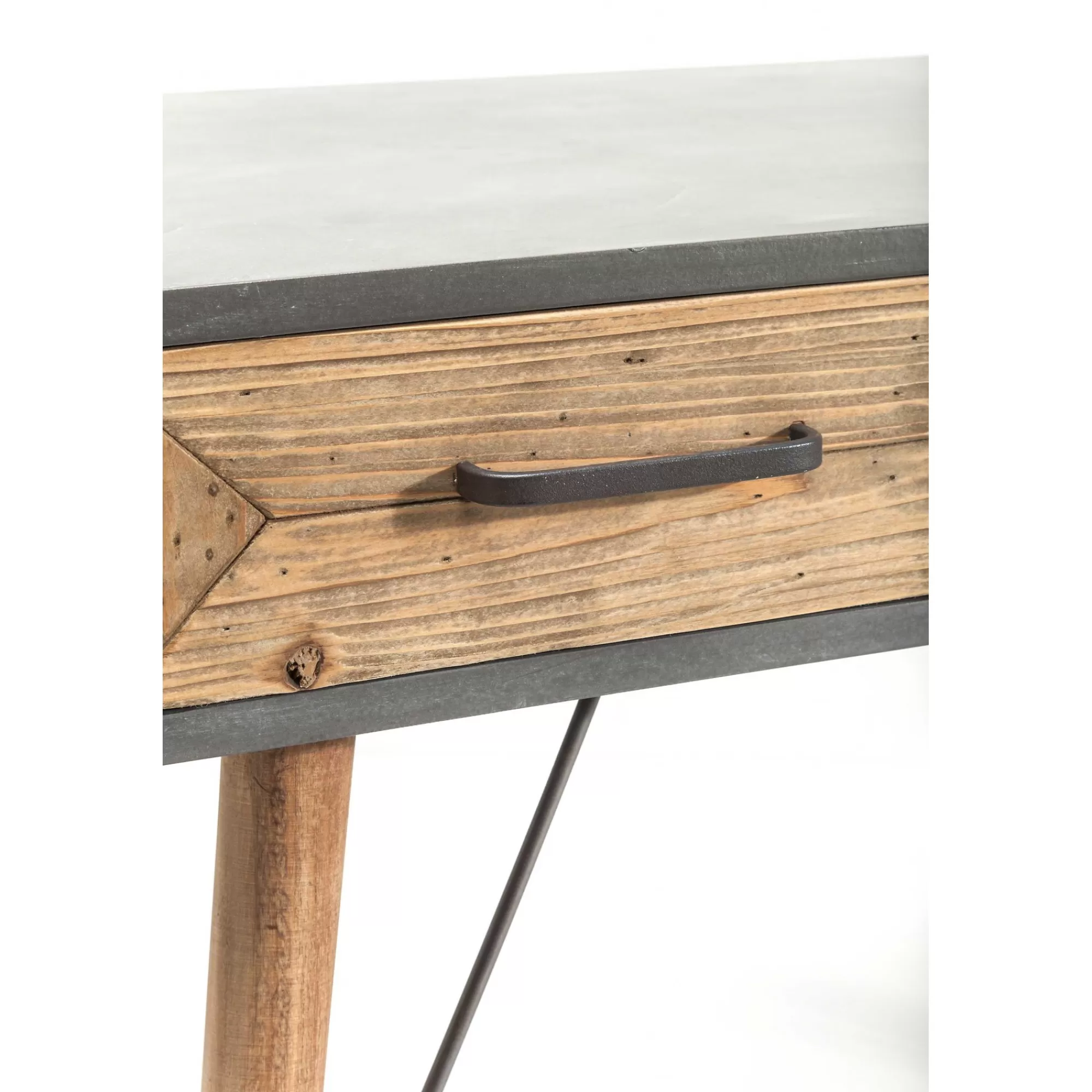 KARE Design Bureau En Bois X Factory 3 Tiroirs 120x60cm ^ Bureau
