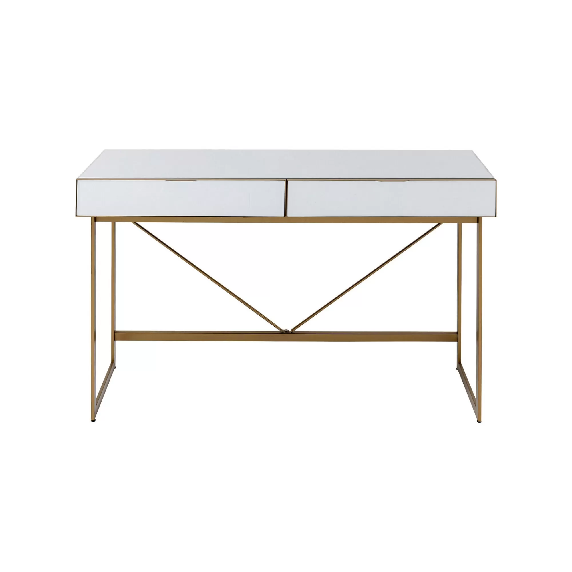 KARE Design Bureau Soran 120x50cm Doré ^ Bureau