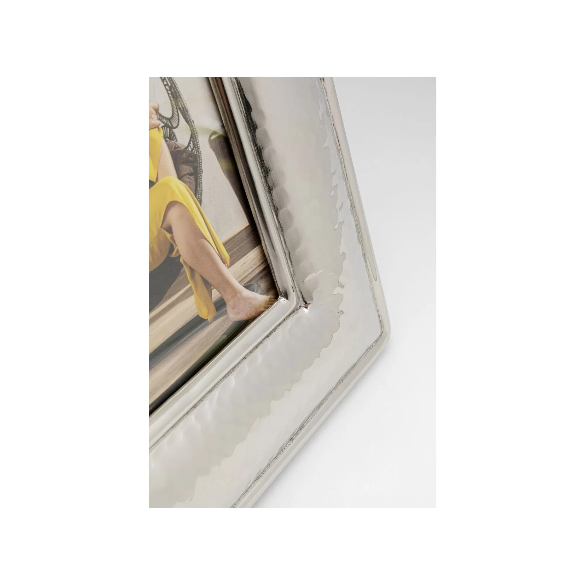 KARE Design Cadre Photo Decory Argenté 22x27cm ^ Cadre Photo