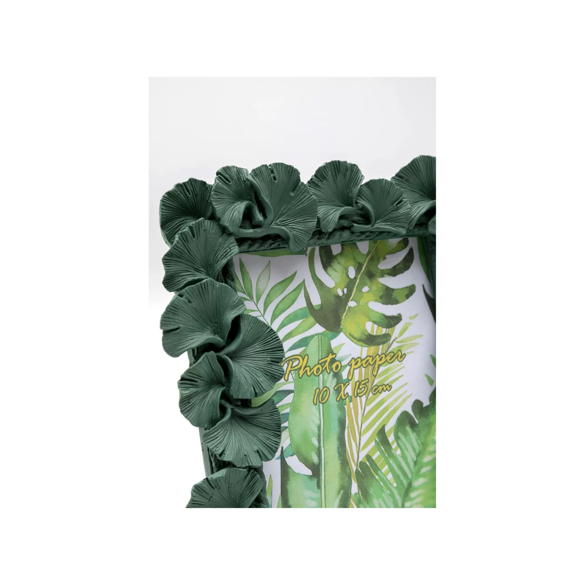 KARE Design Cadre Photo Feuilles De Ginkgo Vertes 17x21cm ^ Cadre Photo