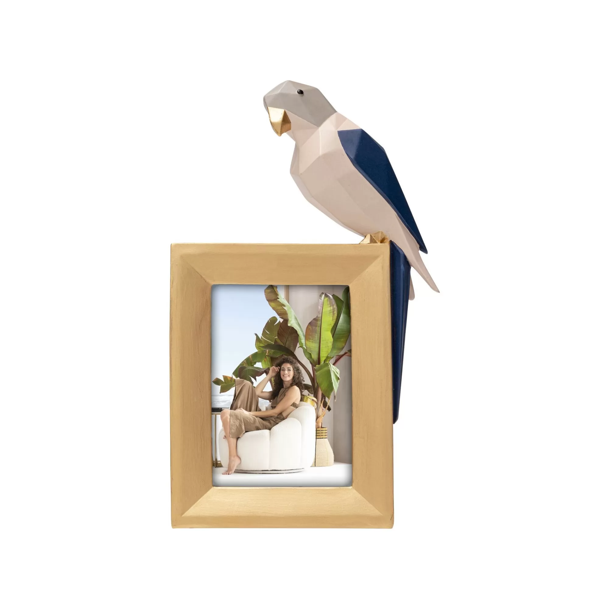 KARE Design Cadre Photo Perroquet Origami 18x31cm ^ Cadre Photo