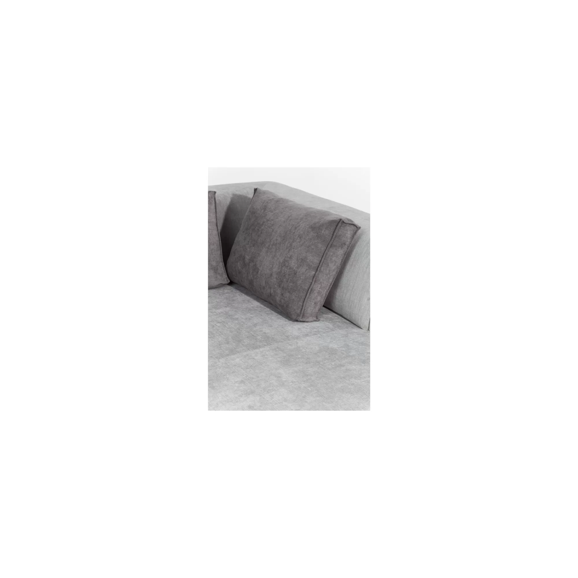 KARE Design Canapé 2 Angles Infinity Gris XXL 4 Assises ^ Canapé & Banquette