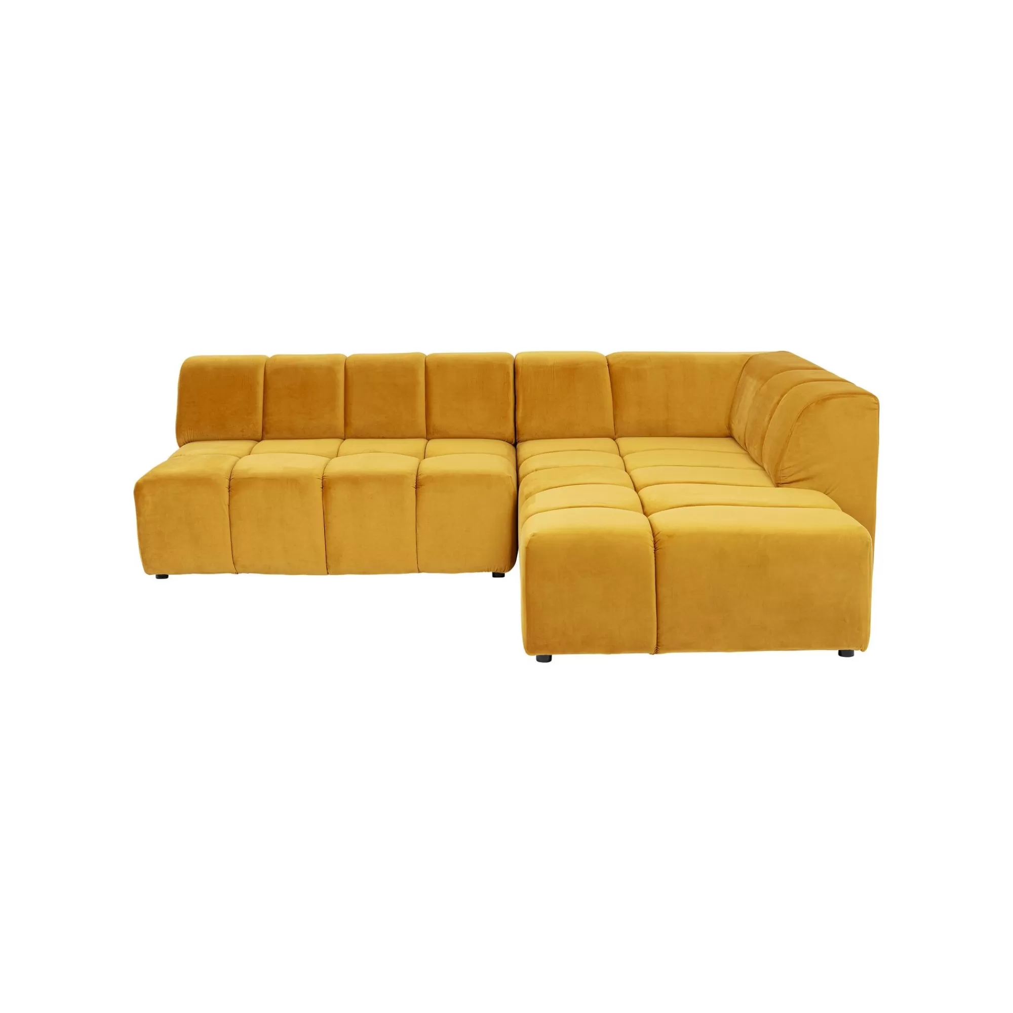 KARE Design Canapé D'angle Belami Droite Ocre ^ Canapé & Banquette