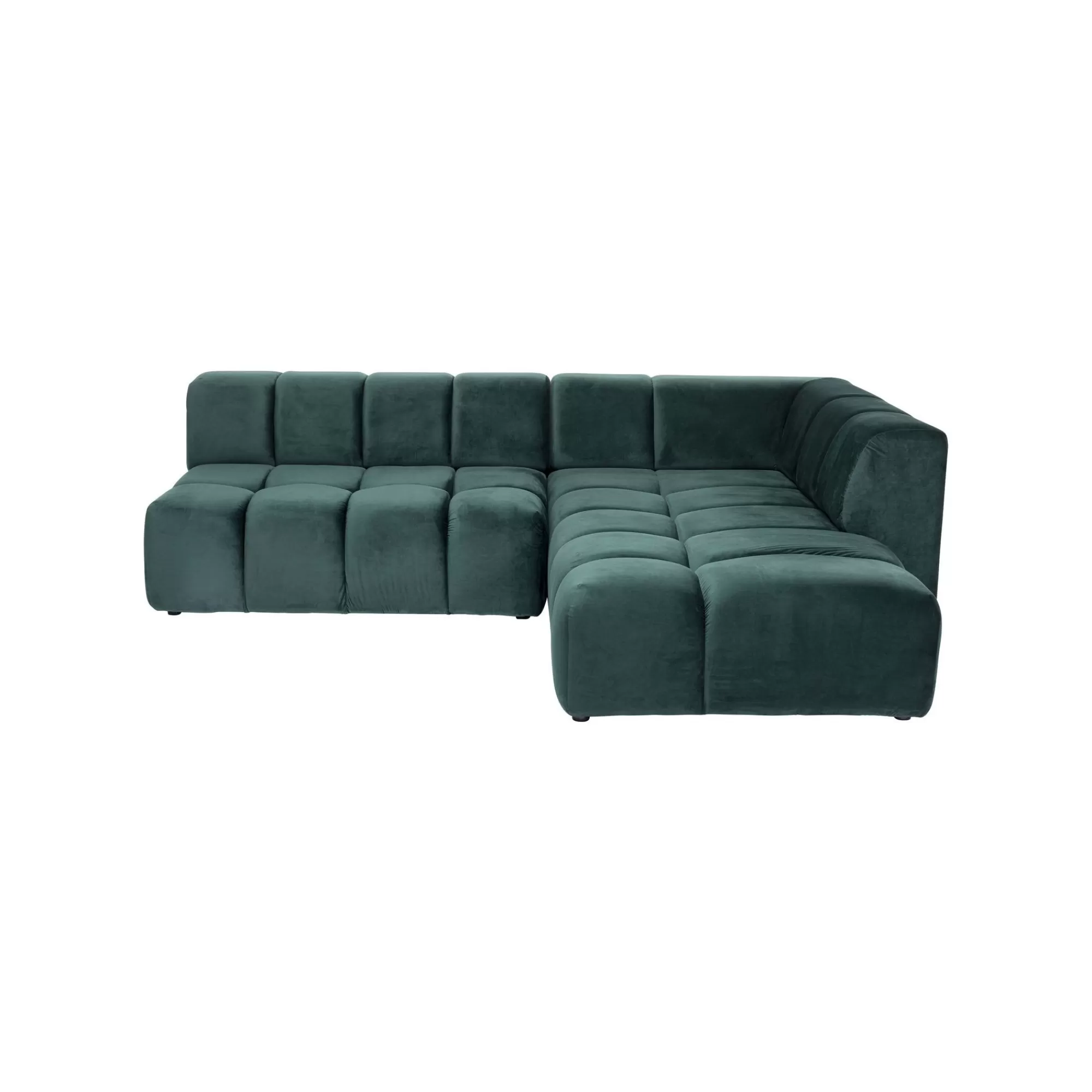 KARE Design Canapé D'angle Belami Droite Vert Foncé ^ Canapé & Banquette