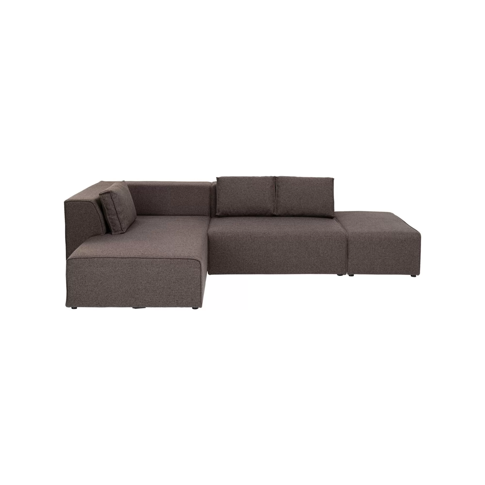 KARE Design Canapé D'angle Infinity Dolce Gauche Marron ^ Canapé & Banquette