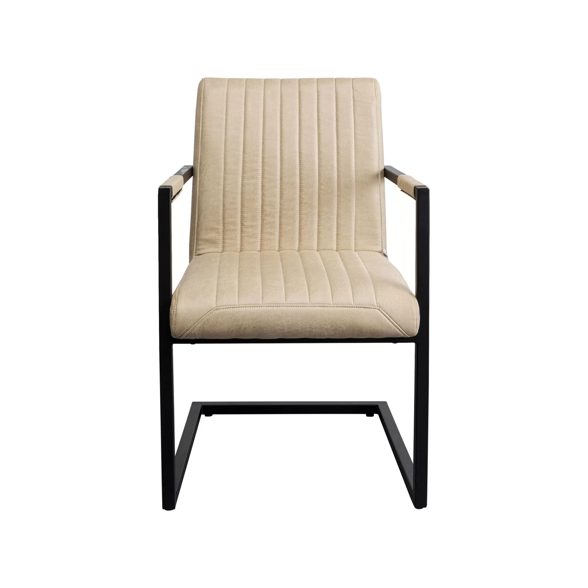 KARE Design Chaise Avec Accoudoirs Cantilever Thamos Beige ^ Chaise