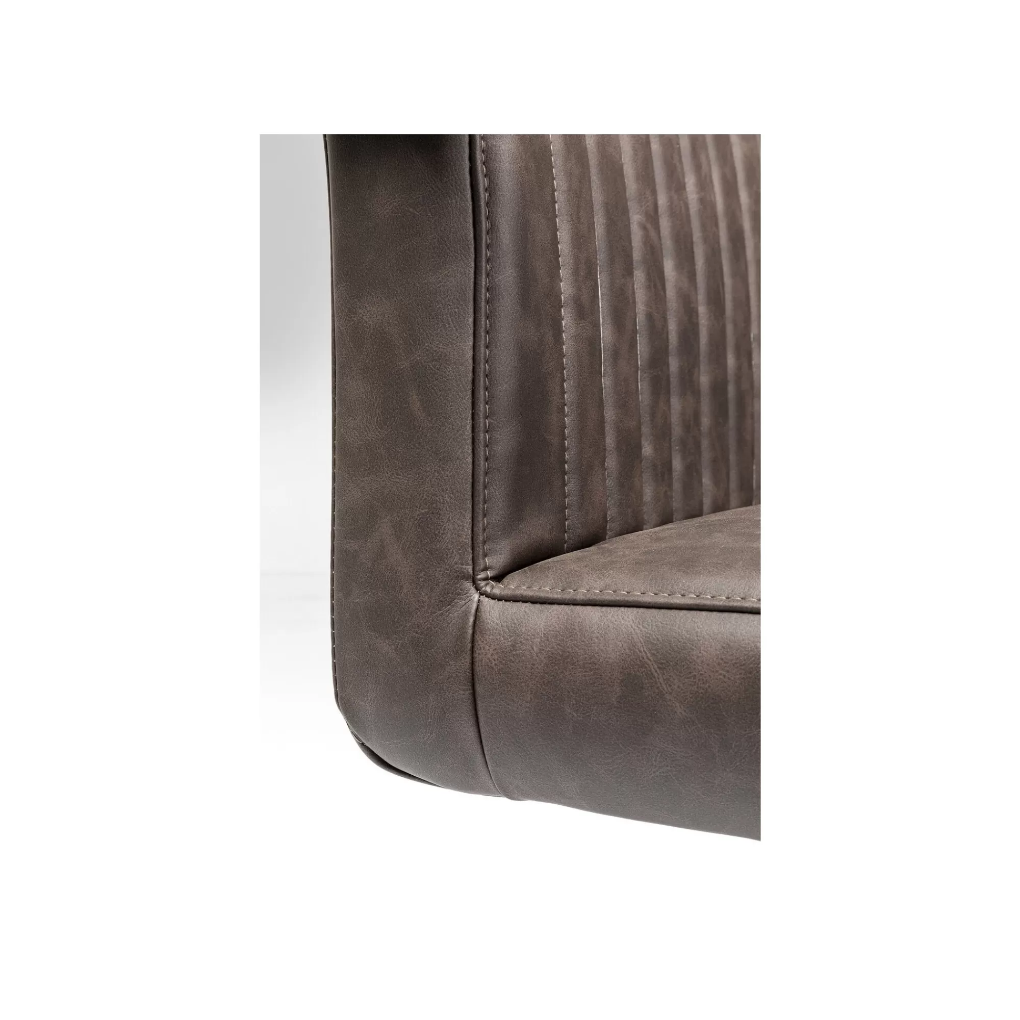 KARE Design Chaise Avec Accoudoirs Cantilever Thamos Marron ^ Chaise