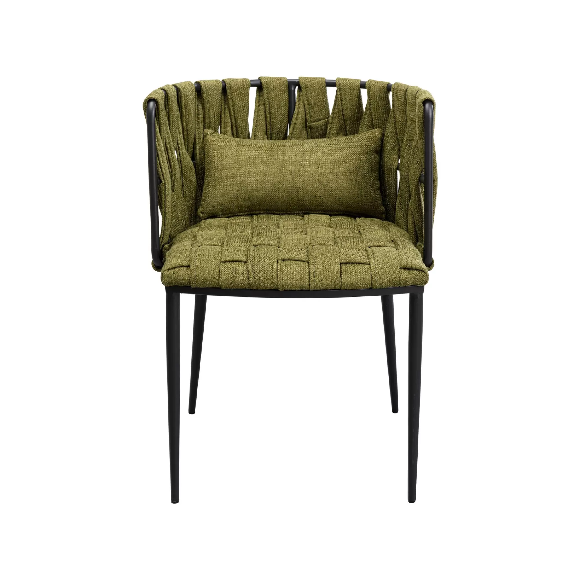 KARE Design Chaise Avec Accoudoirs Saluti Verte ^ Chaise