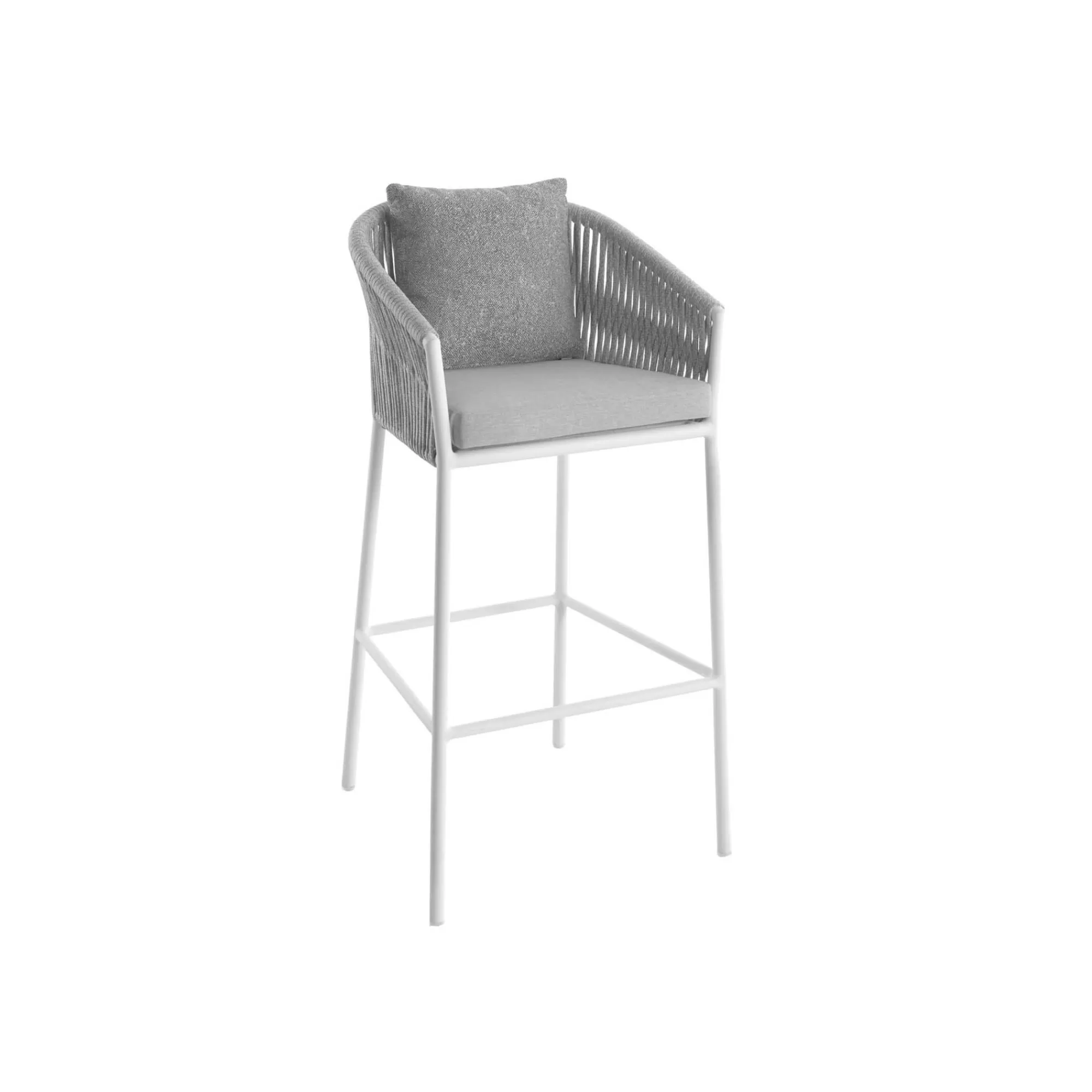 KARE Design Chaise De Bar Gabon Blanche Gescova^ Bar & Tabouret De Bar