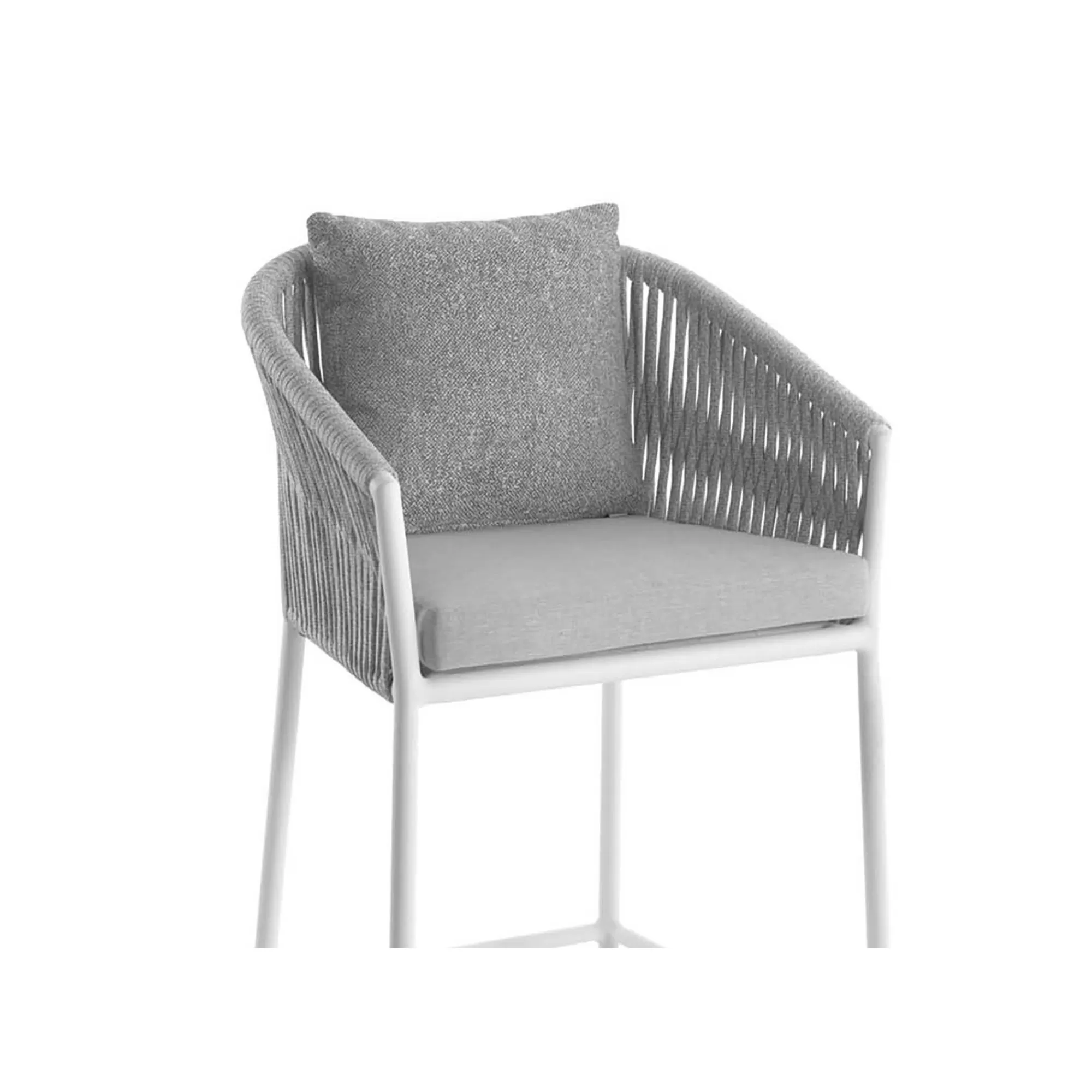 KARE Design Chaise De Bar Gabon Blanche Gescova^ Bar & Tabouret De Bar