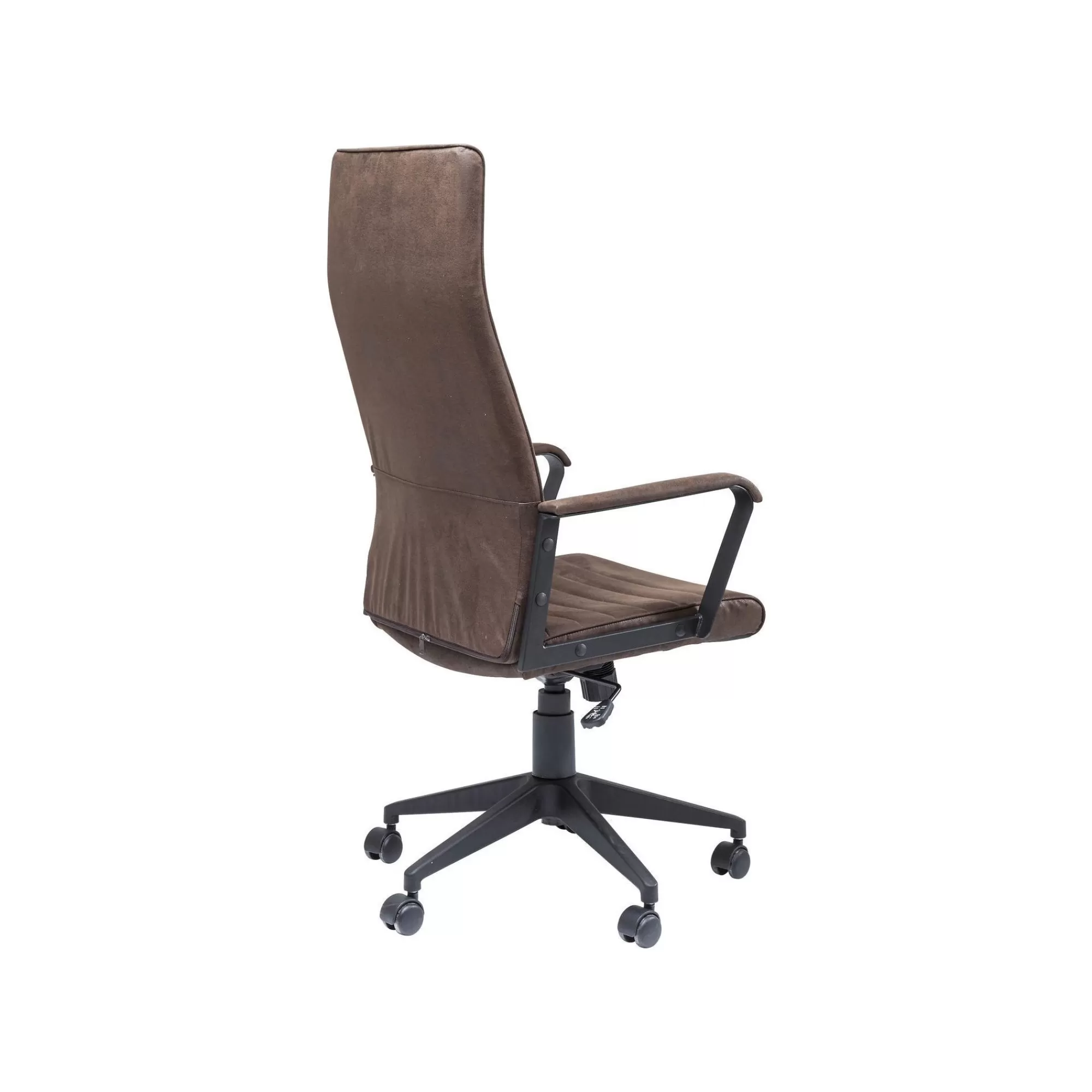 KARE Design Chaise De Bureau Pivotante Labora Haute Marron Foncé ^ Chaise De Bureau