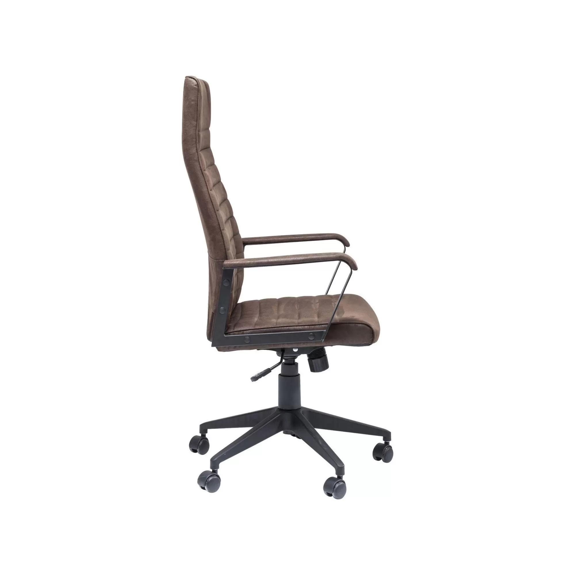 KARE Design Chaise De Bureau Pivotante Labora Haute Marron Foncé ^ Chaise De Bureau