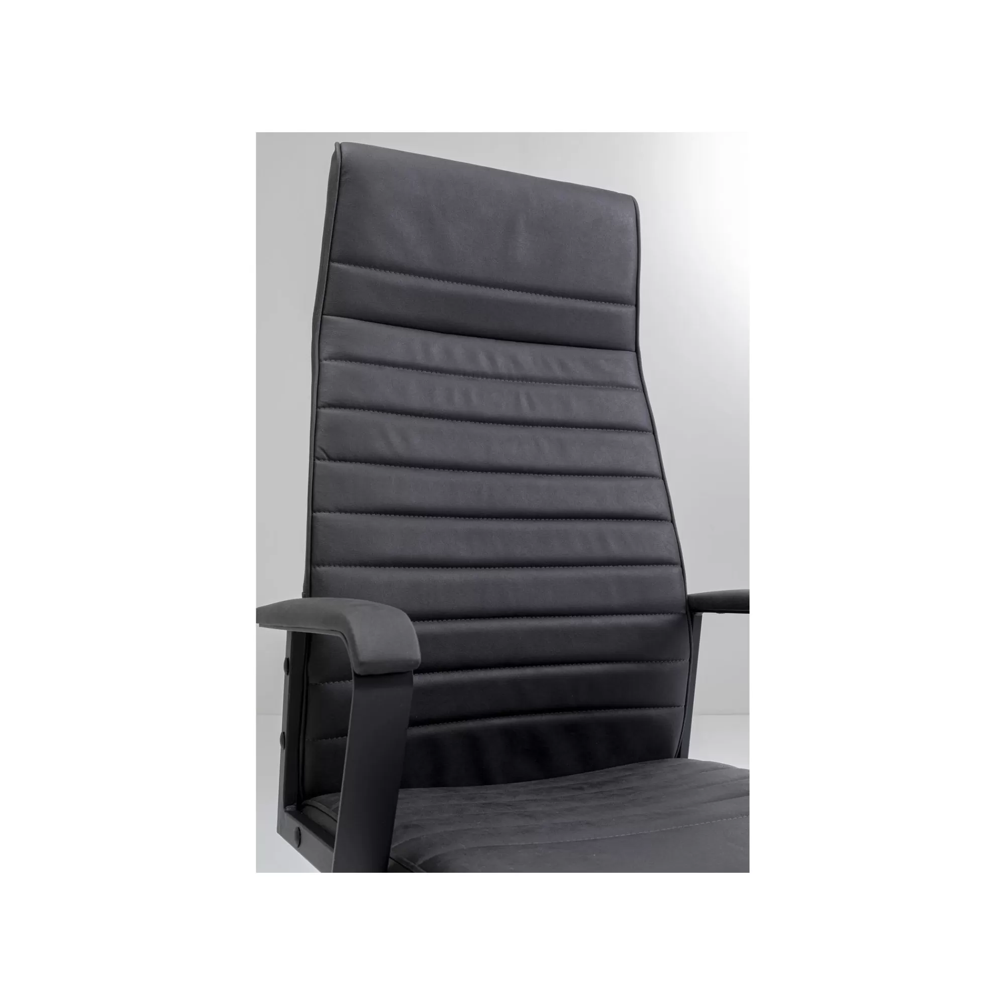 KARE Design Chaise De Bureau Pivotante Labora Haute Noire ^ Chaise De Bureau