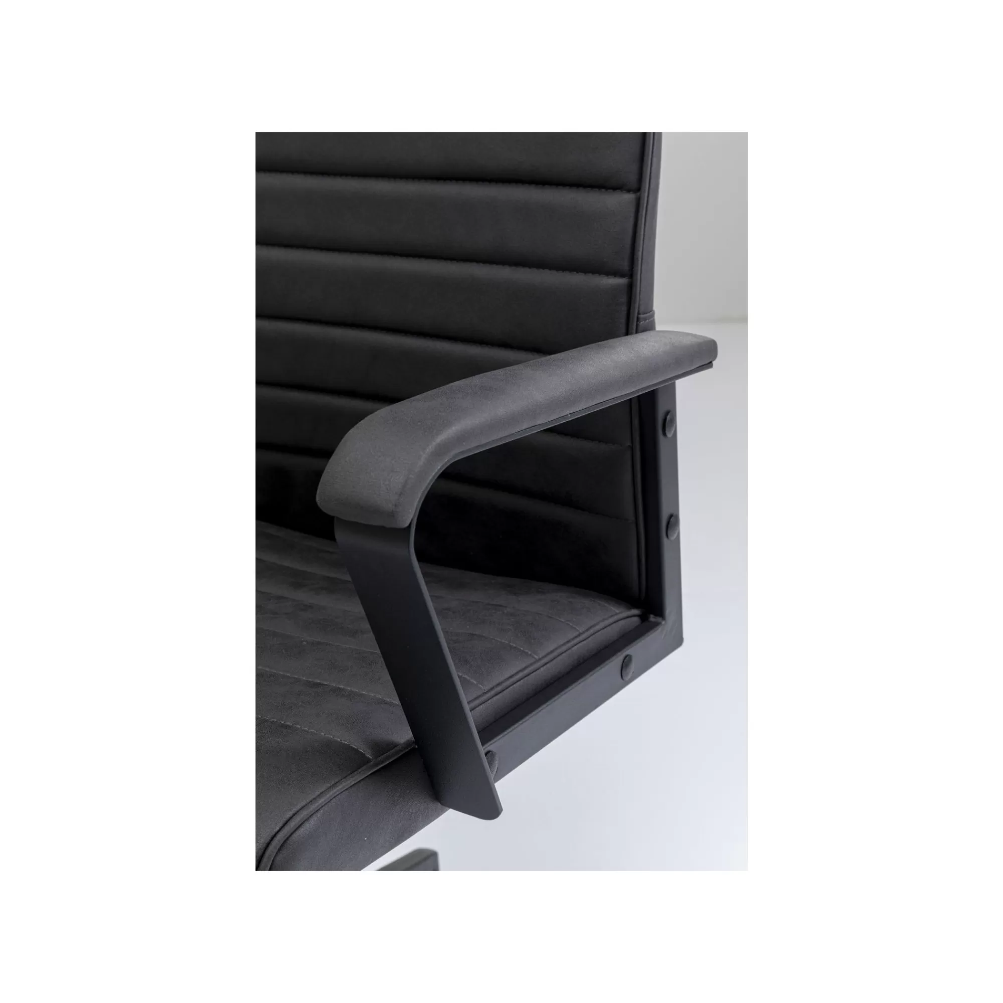 KARE Design Chaise De Bureau Pivotante Labora Haute Noire ^ Chaise De Bureau